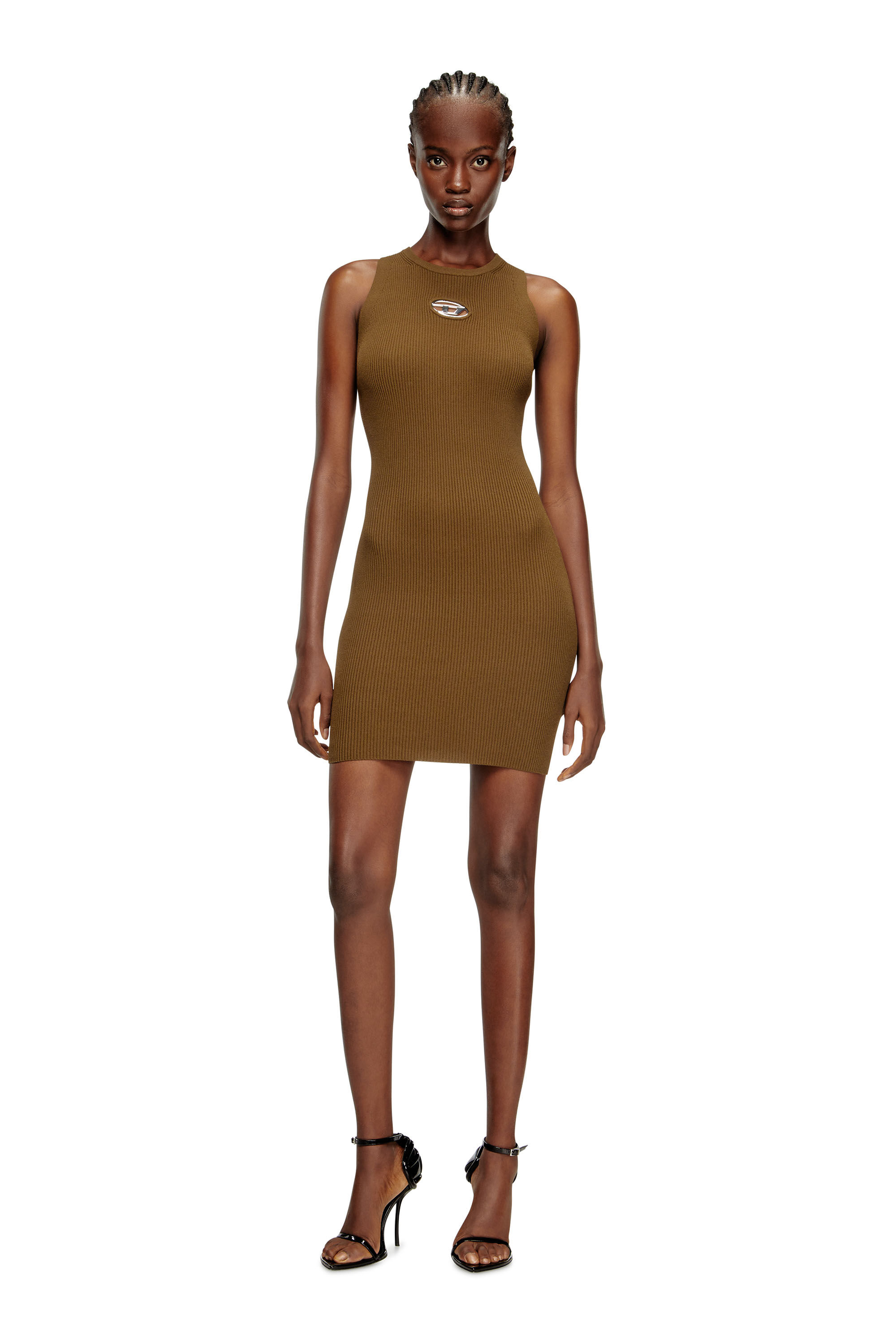 Diesel - M-CADDIX, Abito senza maniche a costine Donna in ToBeDefined - 3