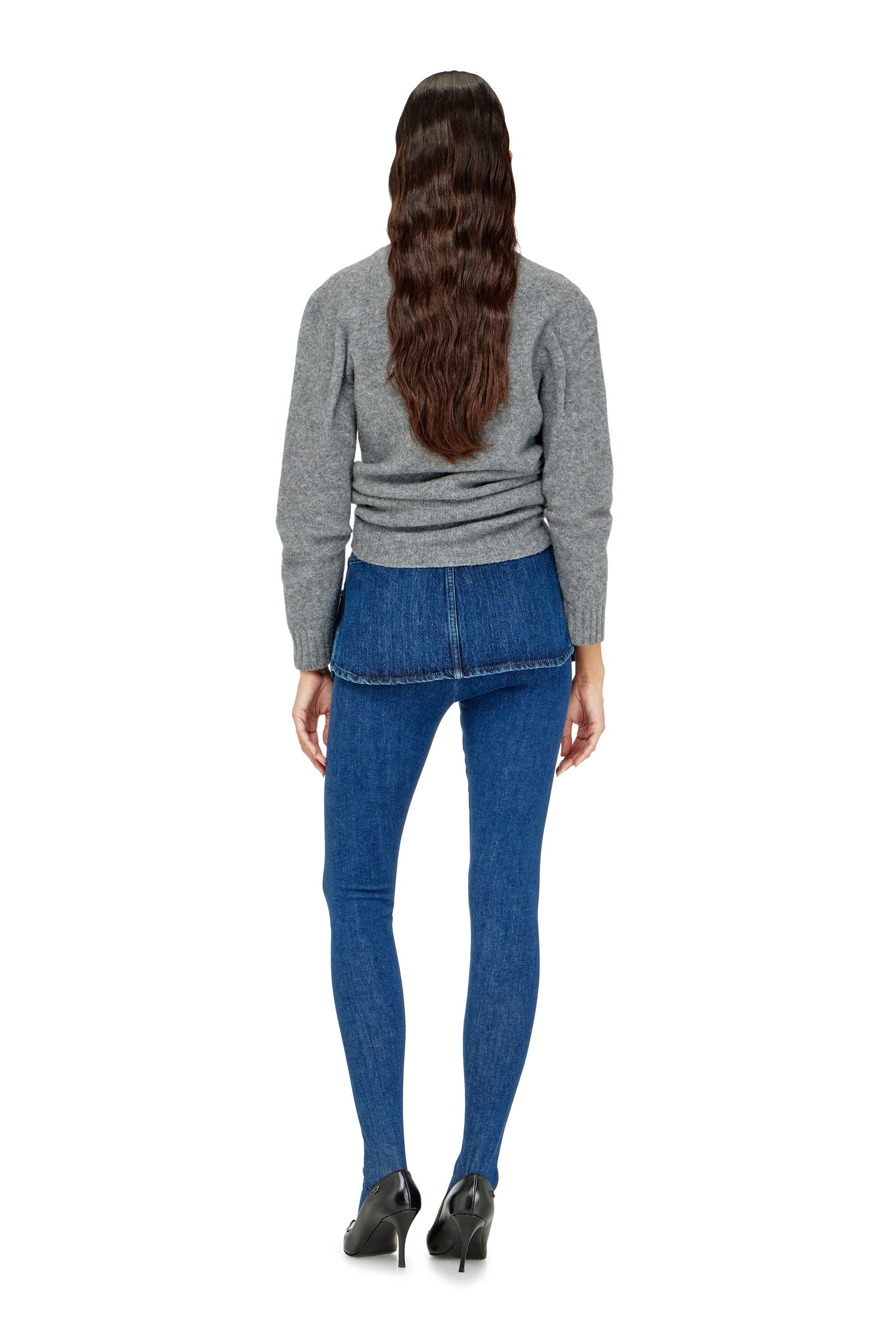 Diesel - Skinny Jeans D-Spika 09R31 Donna, Blu Scuro - Image 3