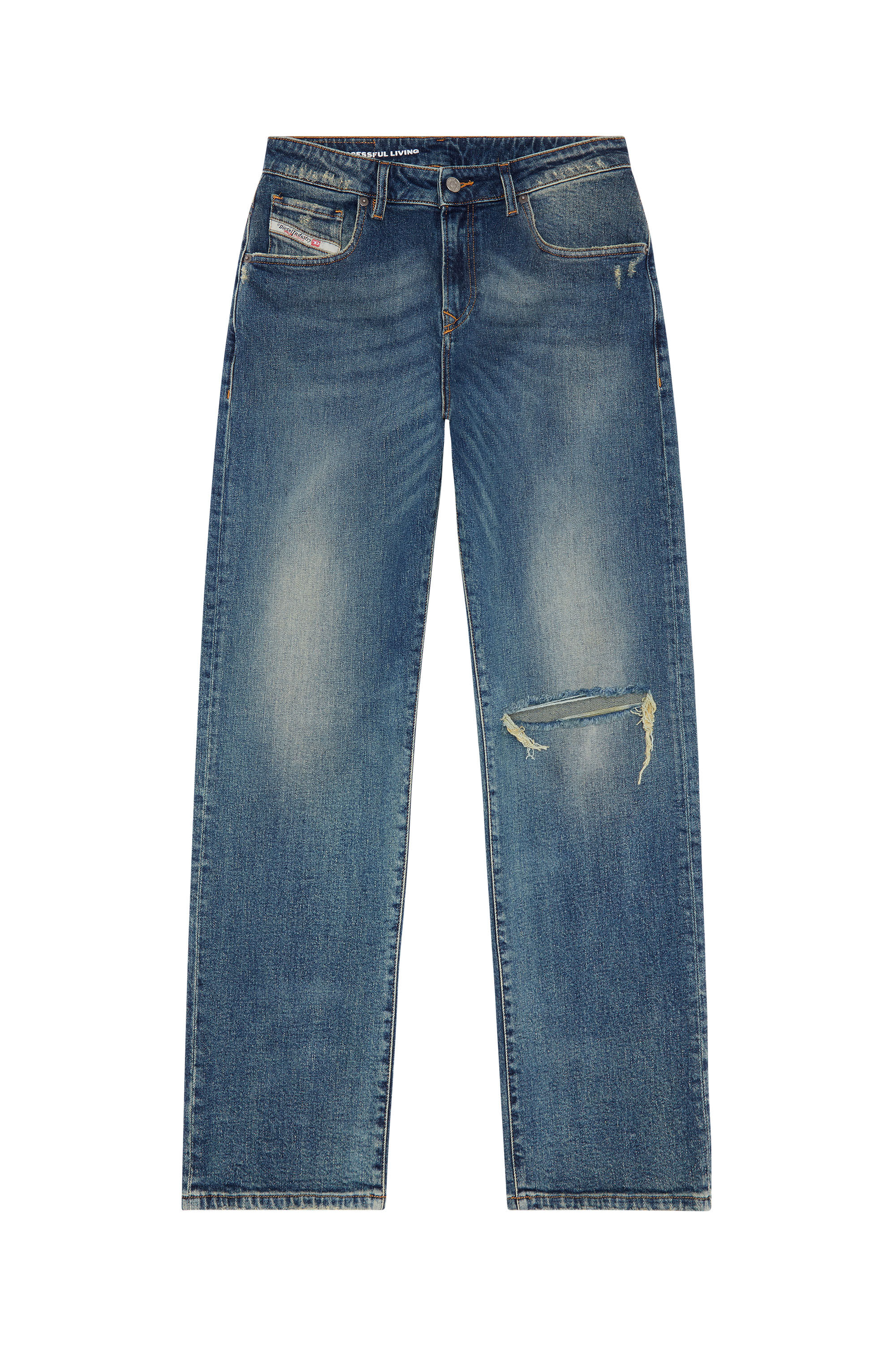 Diesel - Straight Jeans 1999 D-Reggy 007M5, Blu Scuro - Image 2