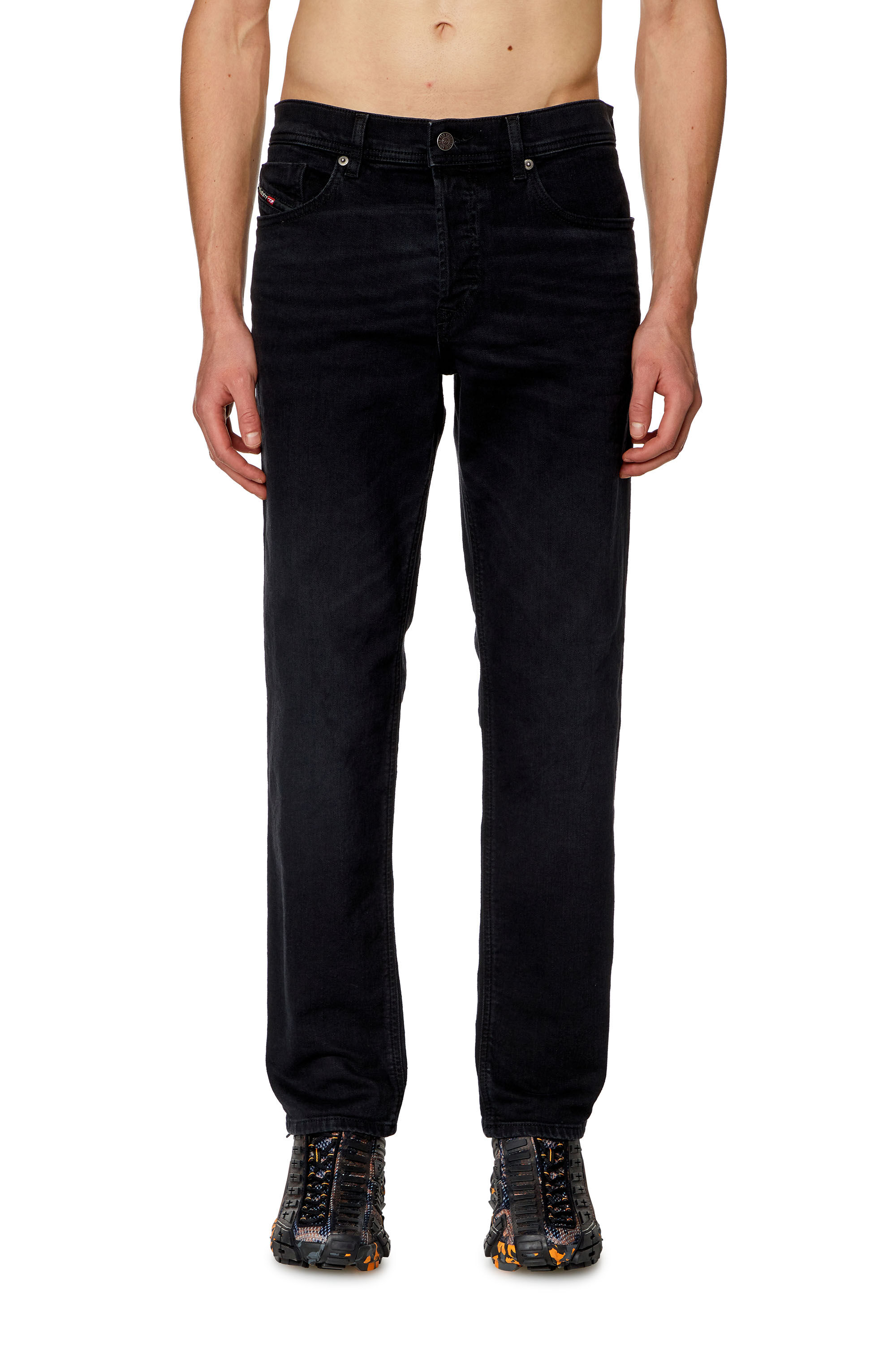 Diesel - Uomo Tapered Jeans 2023 D-Finitive 0KIAJ, Nero/Grigio scuro - Image 2