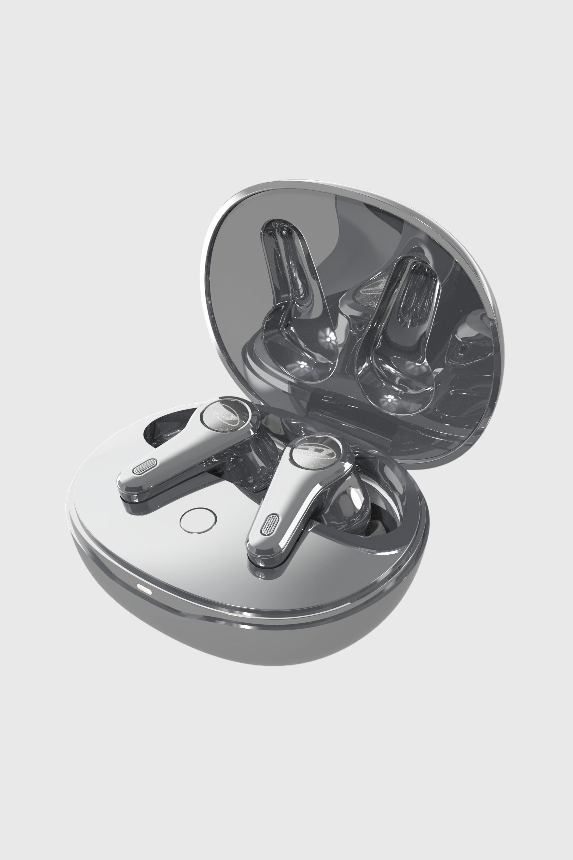Diesel - 60215 TRUE WIRELESS EARBUDS TRUE WIRELESS, Auricolari wireless Unisex in Grigio - 3