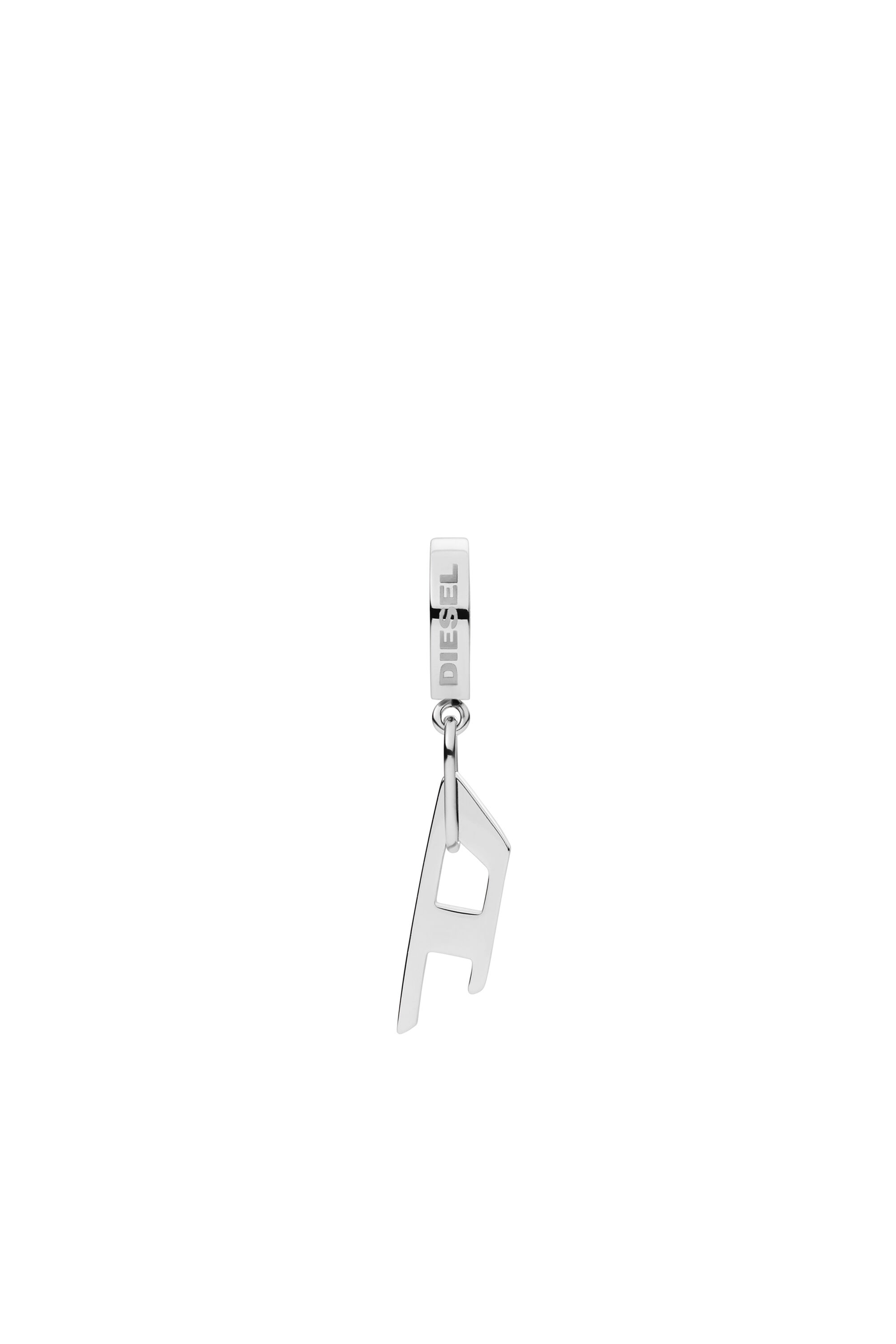 DX1336: Stainless steel hoop earring | Diesel