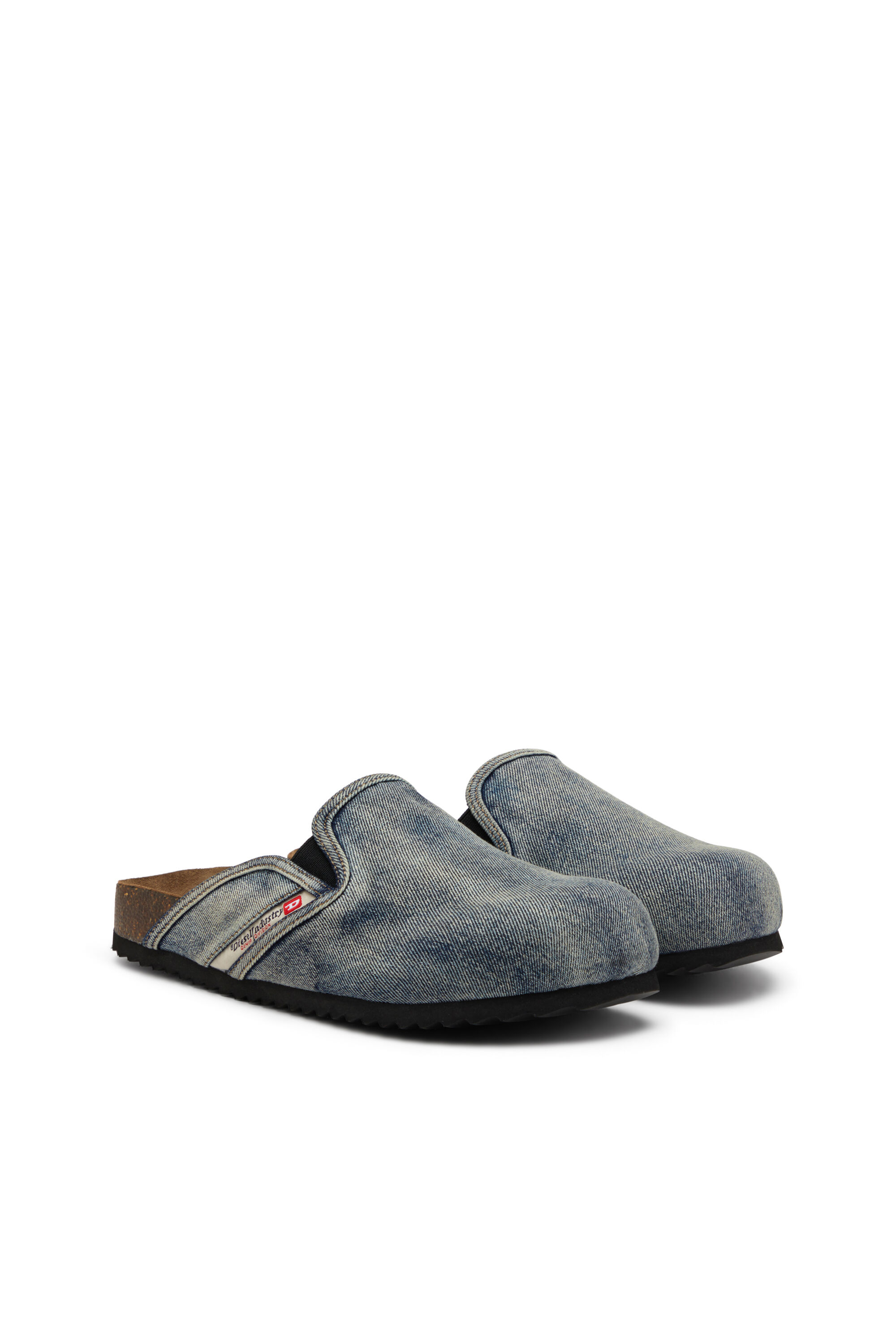 Diesel - D-WOODSTOCK SLIP-ON, D-Woodstock-Mule in denim Uomo in Blu - 2