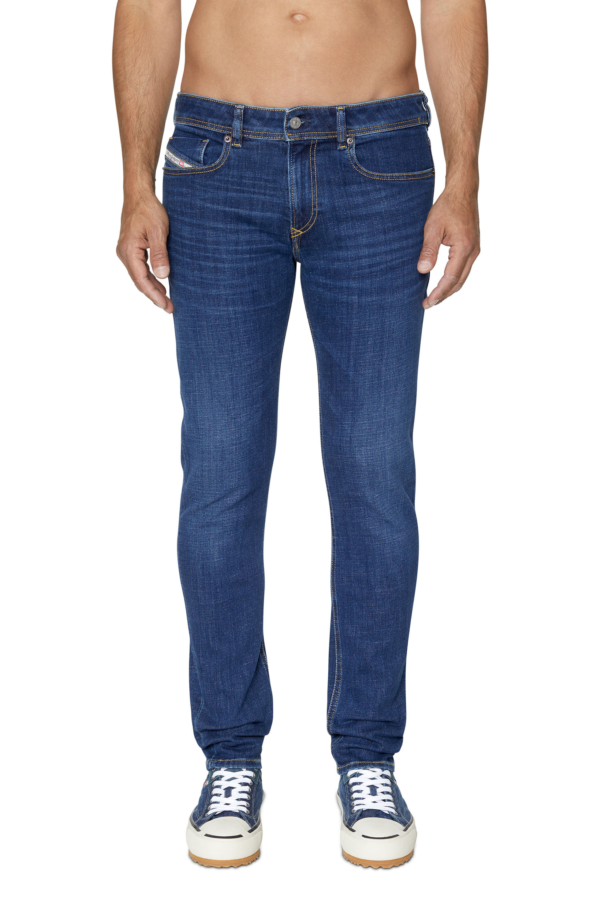 1979 SLEENKER Man Skinny Jeans Dark Blue Diesel