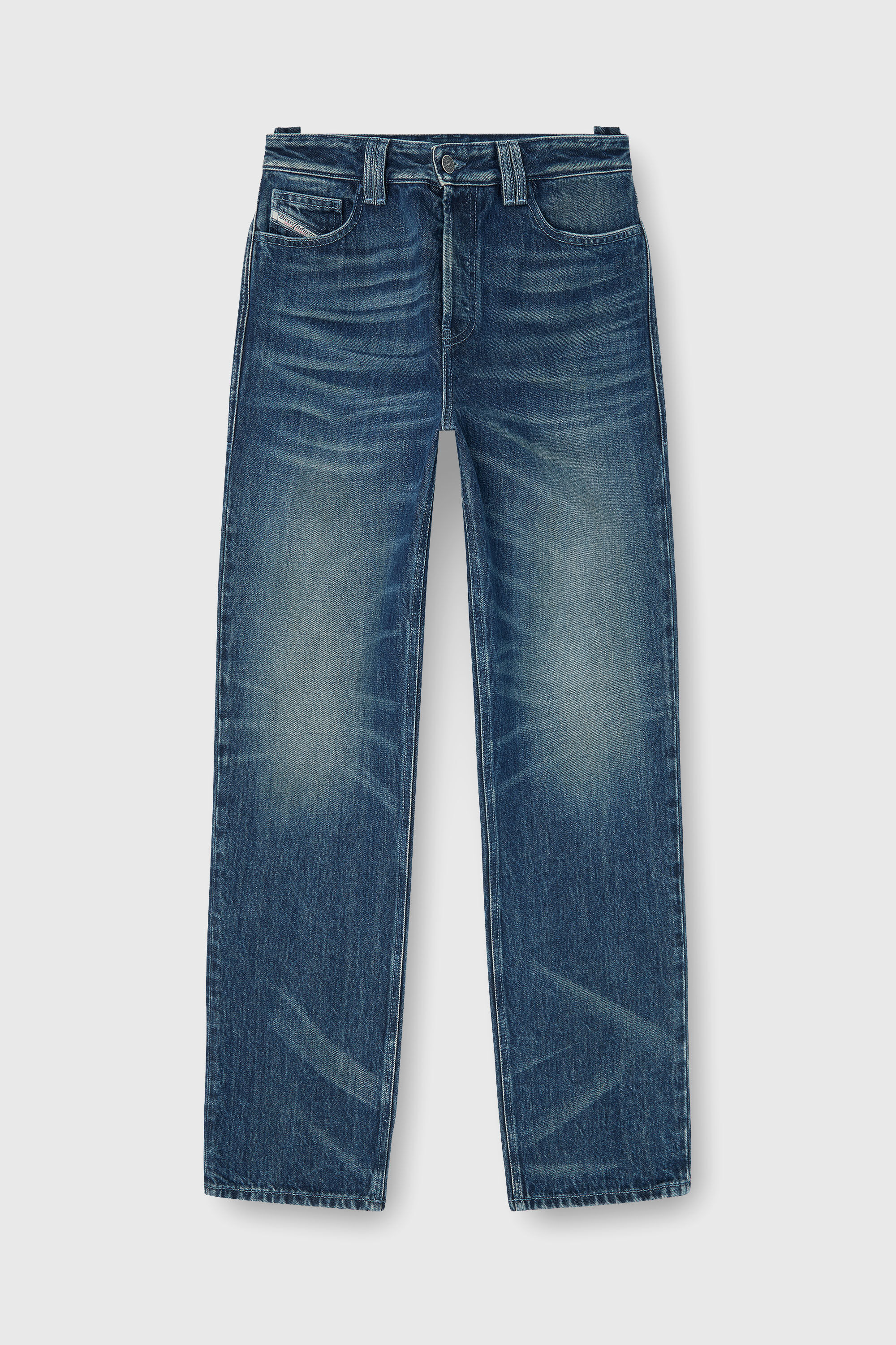 Diesel - Regular Jeans 1991 D-Voeed 007FZ Uomo, Blu Scuro - Image 7