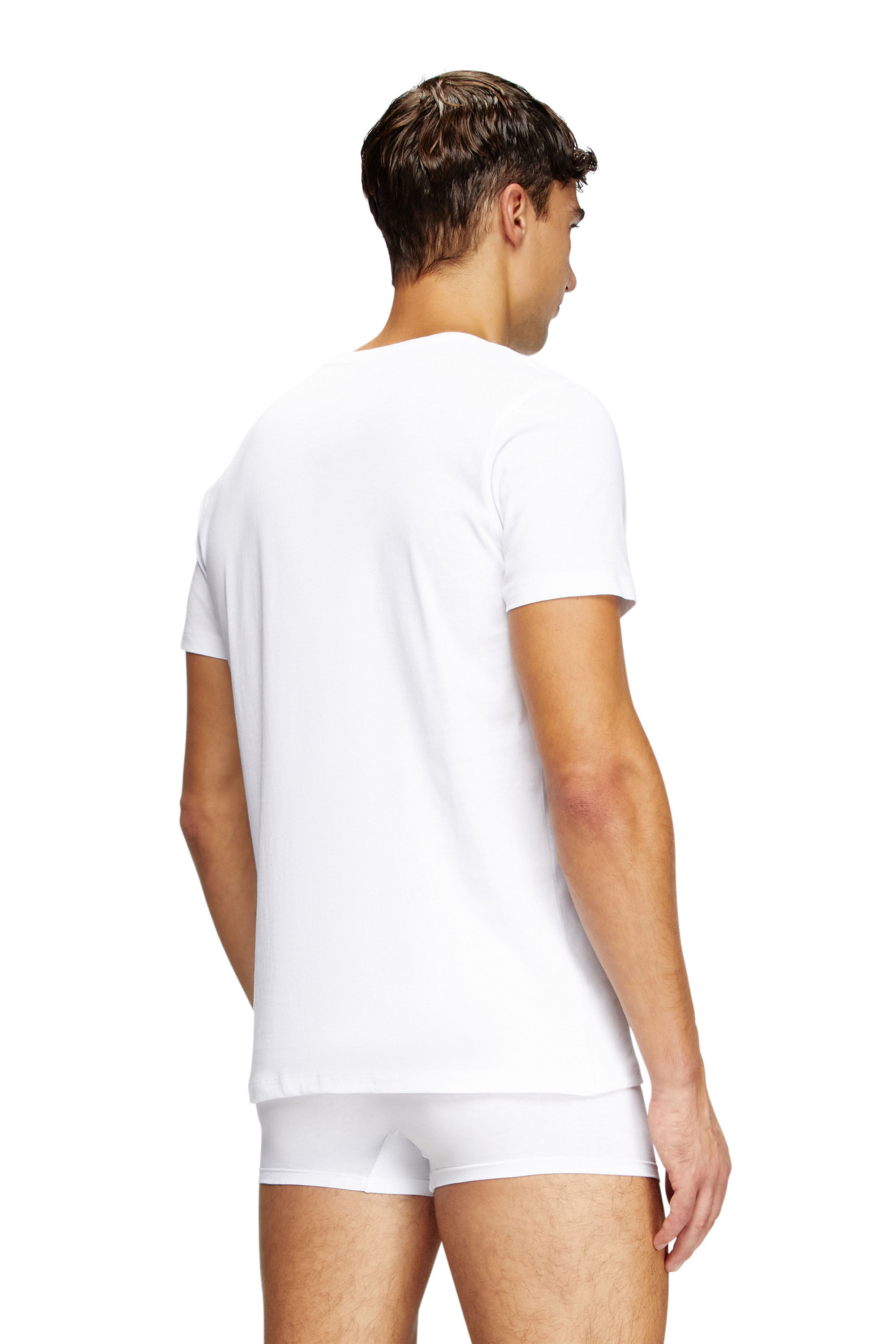 Diesel - RANDAL-D-BOX-3PACK, Set da tre di T-shirt Uomo in Bianco - 4