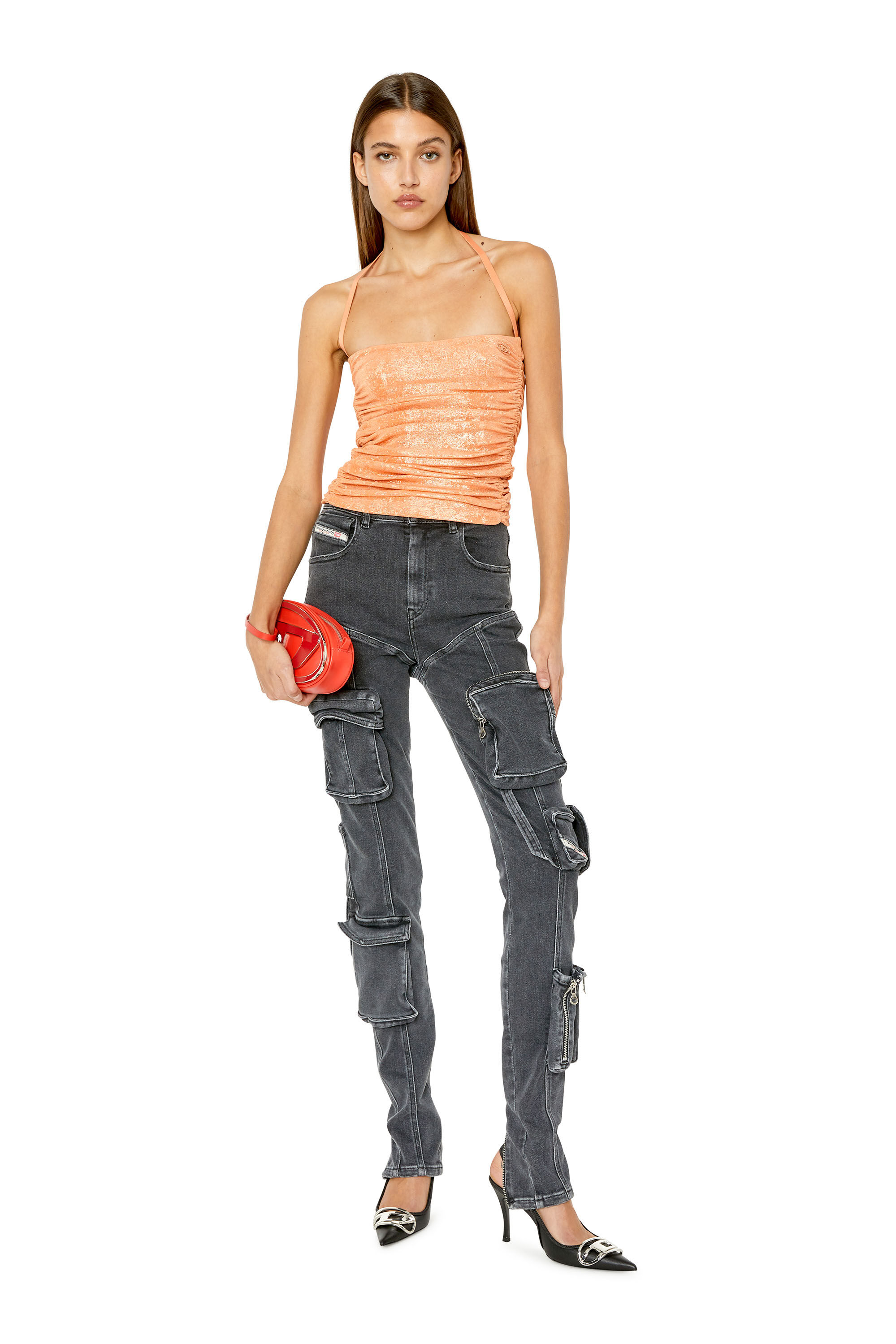 Diesel - T-DRU, Arancione - Image 1