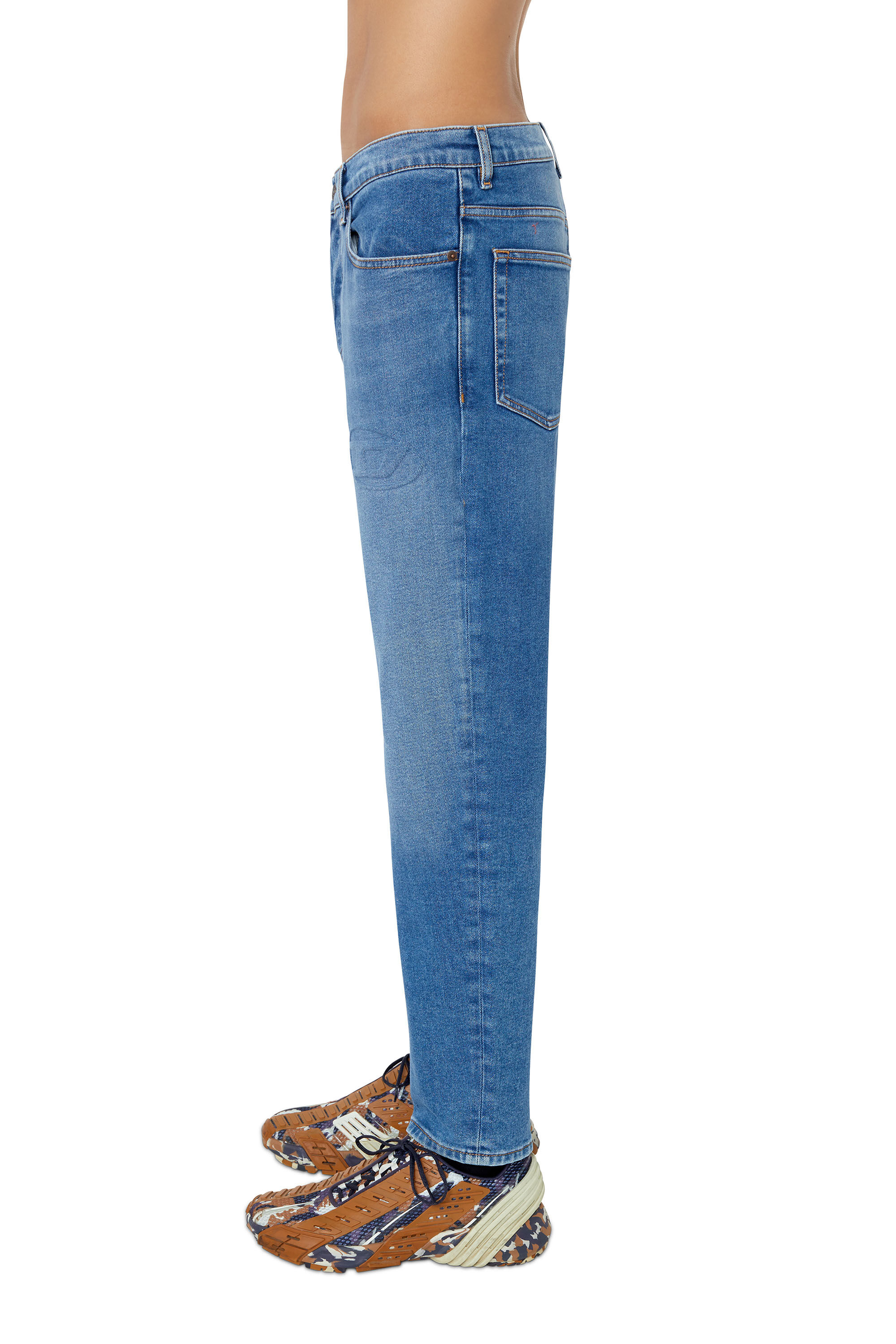 Diesel - 2005 D-FINING 09E34 Tapered Jeans, Blu medio - Image 5