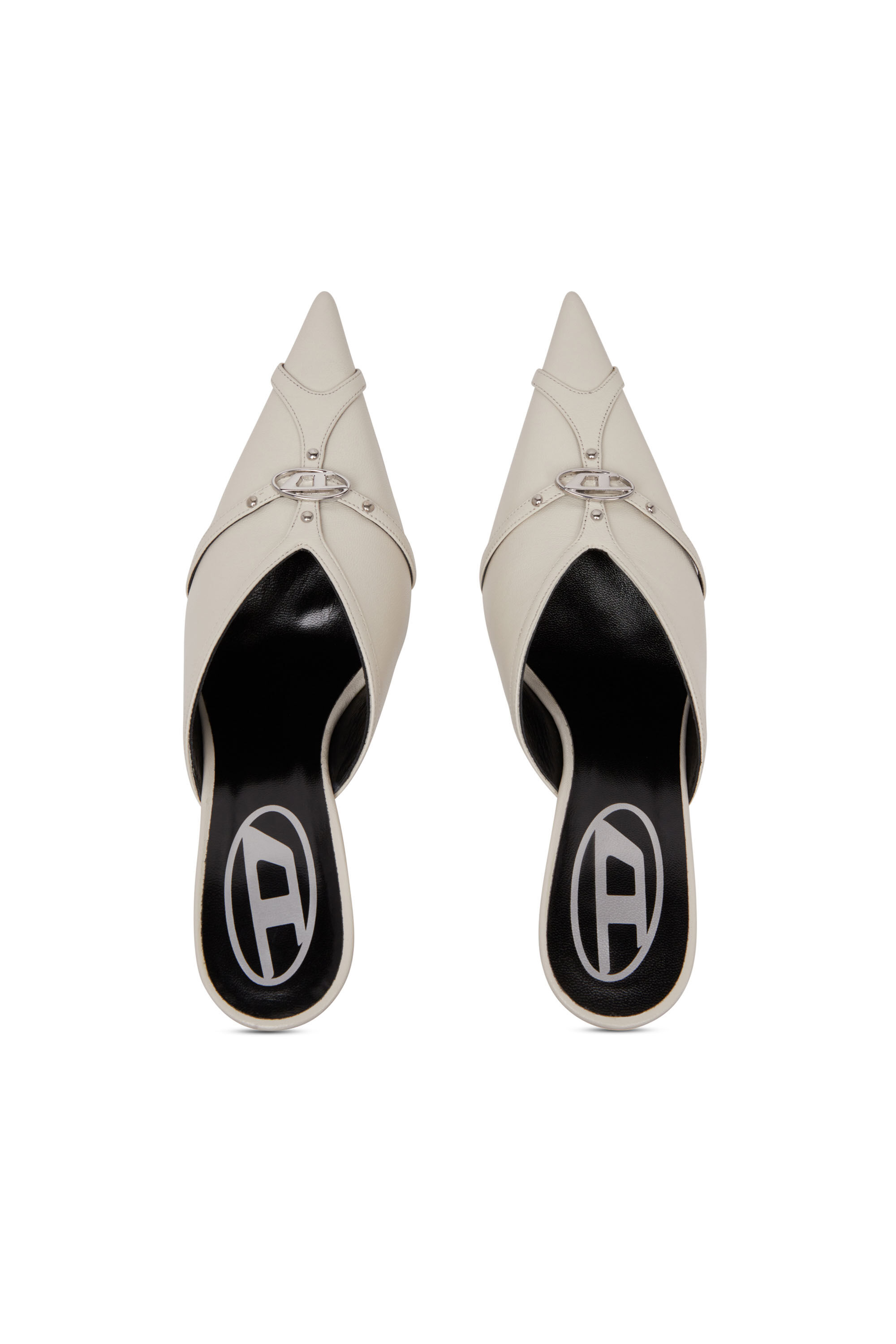Diesel - D-ELECTRA ML, D-Electra ML - Mule stiletto con design a gabbia Donna in ToBeDefined - 5