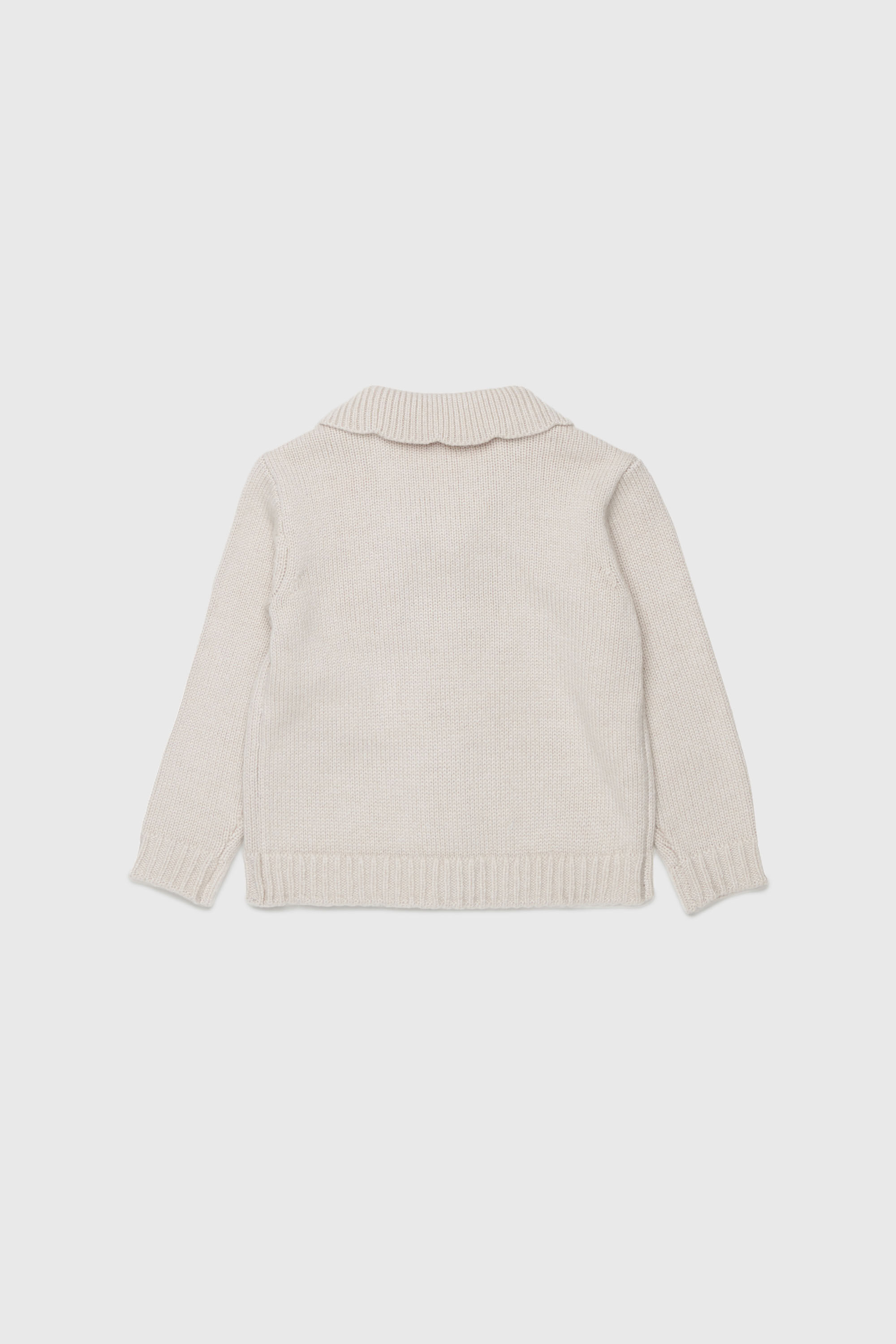 Diesel - KSCALOB, Cardigan in cachemire con colletto smerlato Donna in Bianco - 2