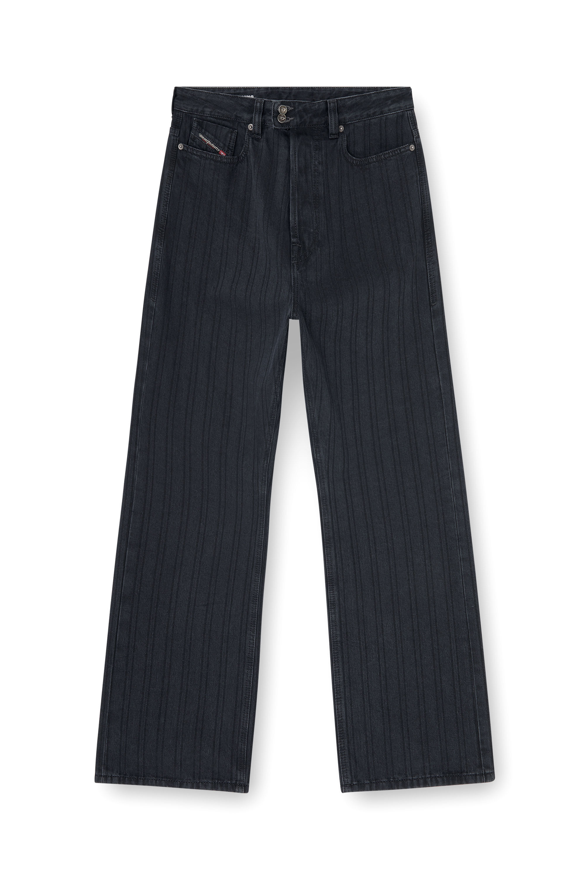 Diesel - Relaxed Jeans 1980 D-Eeper 09Q12 Uomo, Nero/Grigio scuro - Image 6