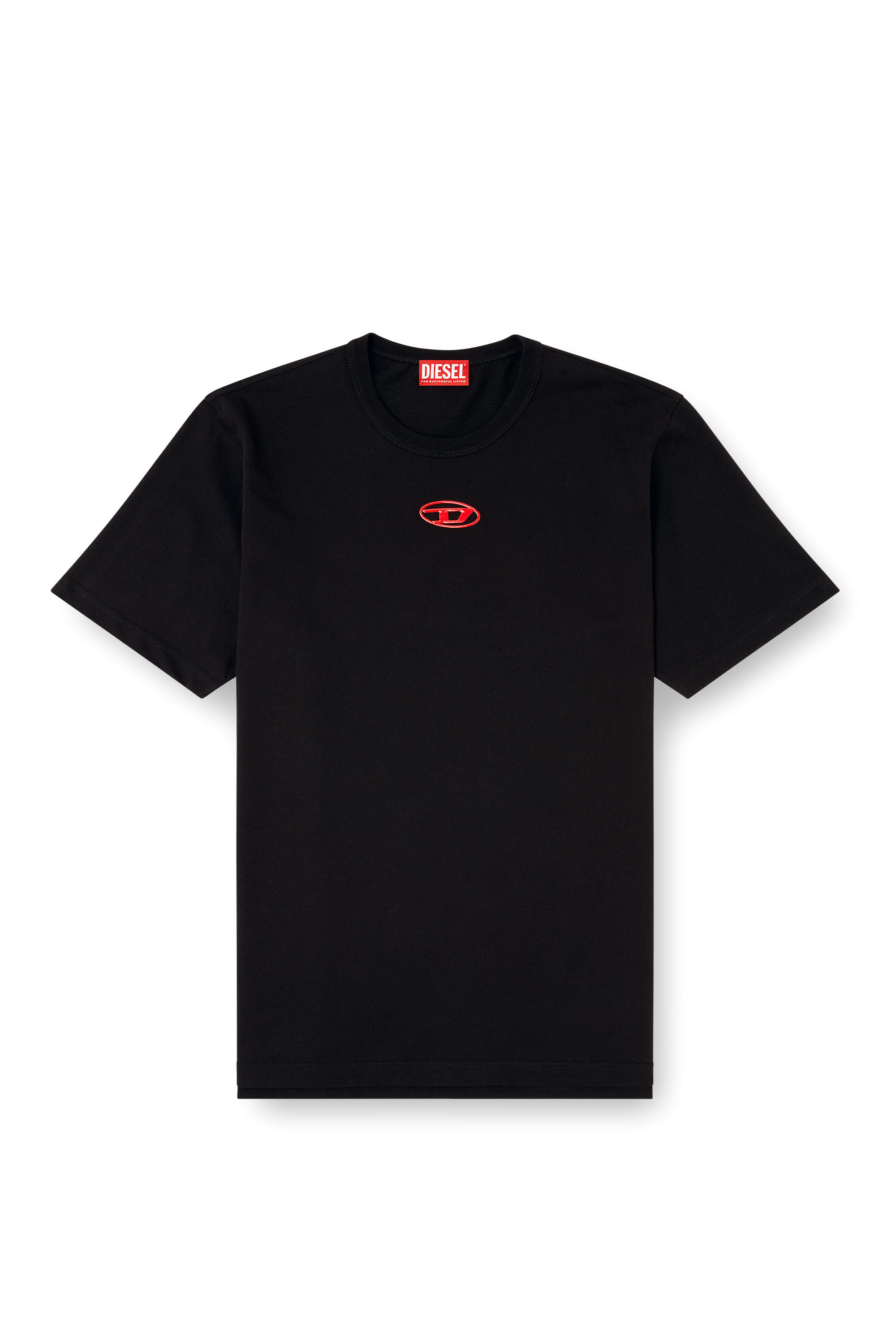 Diesel - T-ADJUST-OD, T-shirt con Oval D metallica Uomo in ToBeDefined - 2