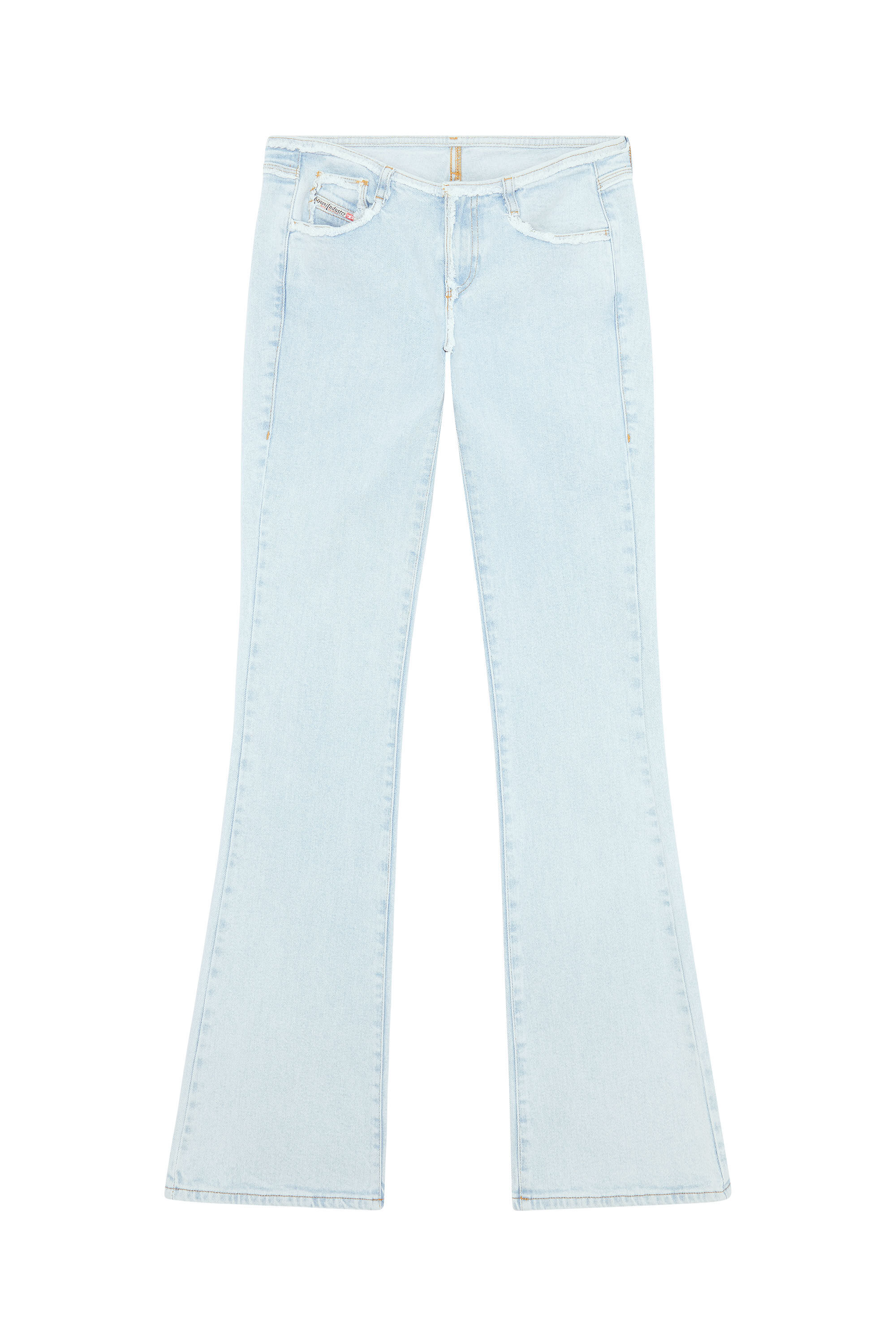 Diesel - 1969 D-Ebbey 09F68 Bootcut and Flare Jeans, Blu Chiaro - Image 2