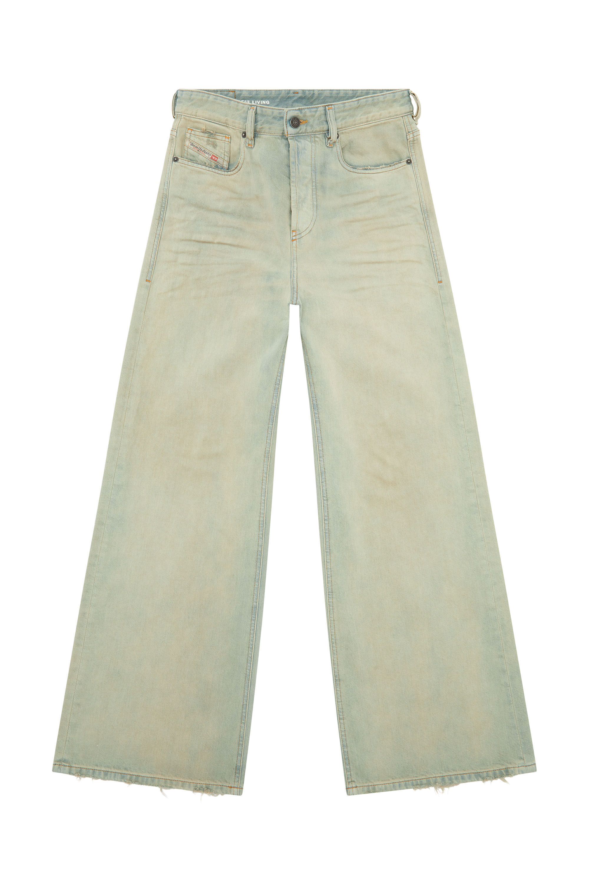 Diesel - Straight Jeans 1996 D-Sire 09H60, Blu Chiaro - Image 2