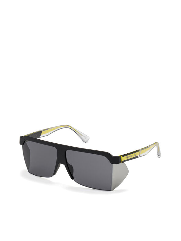 Lunettes De Soleil Diesel - Monture Rose/marron, Lentilles Grises, Occasion