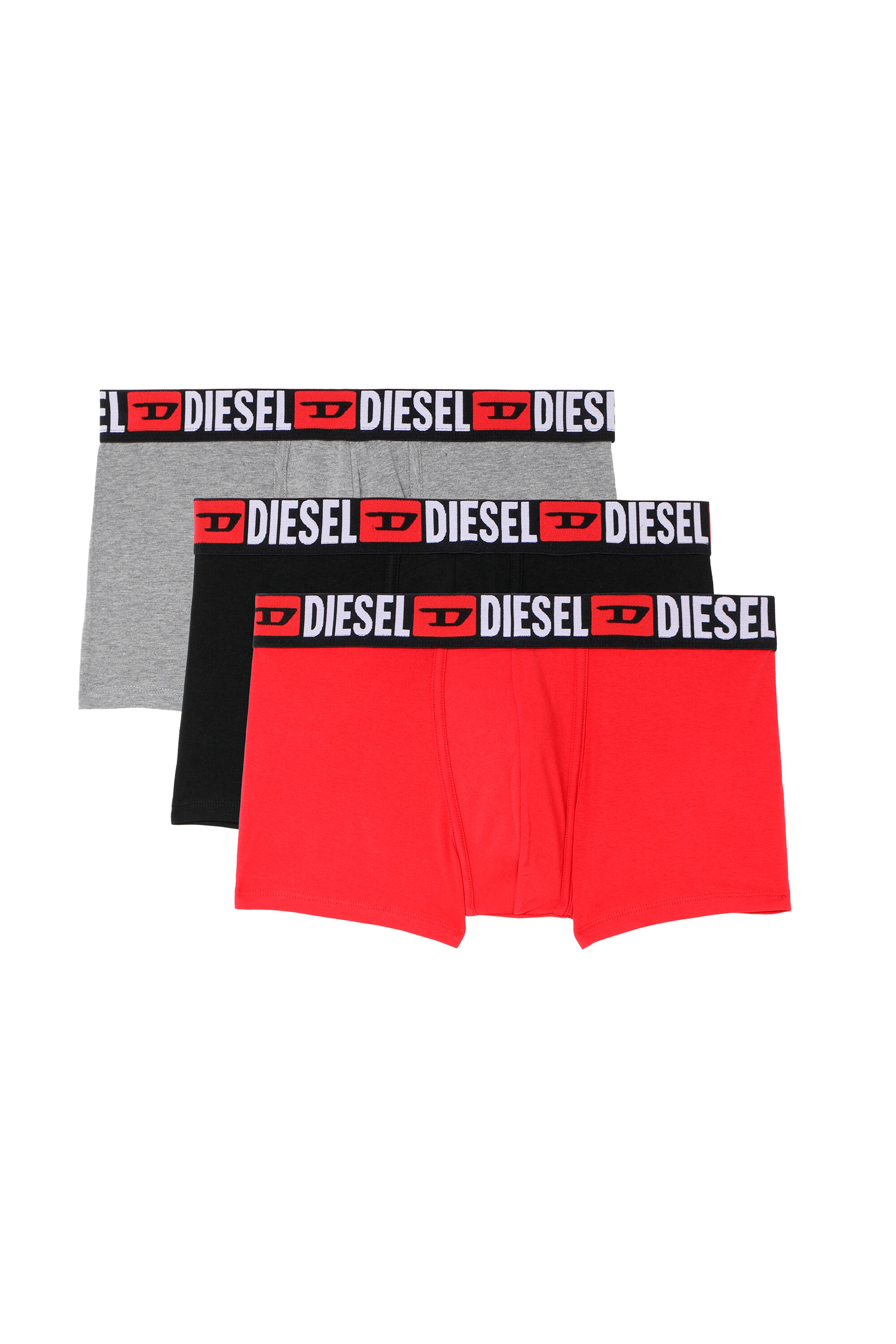 Diesel - UMBX-DAMIENTHREEPACK, Rosso/Grigio - Image 2