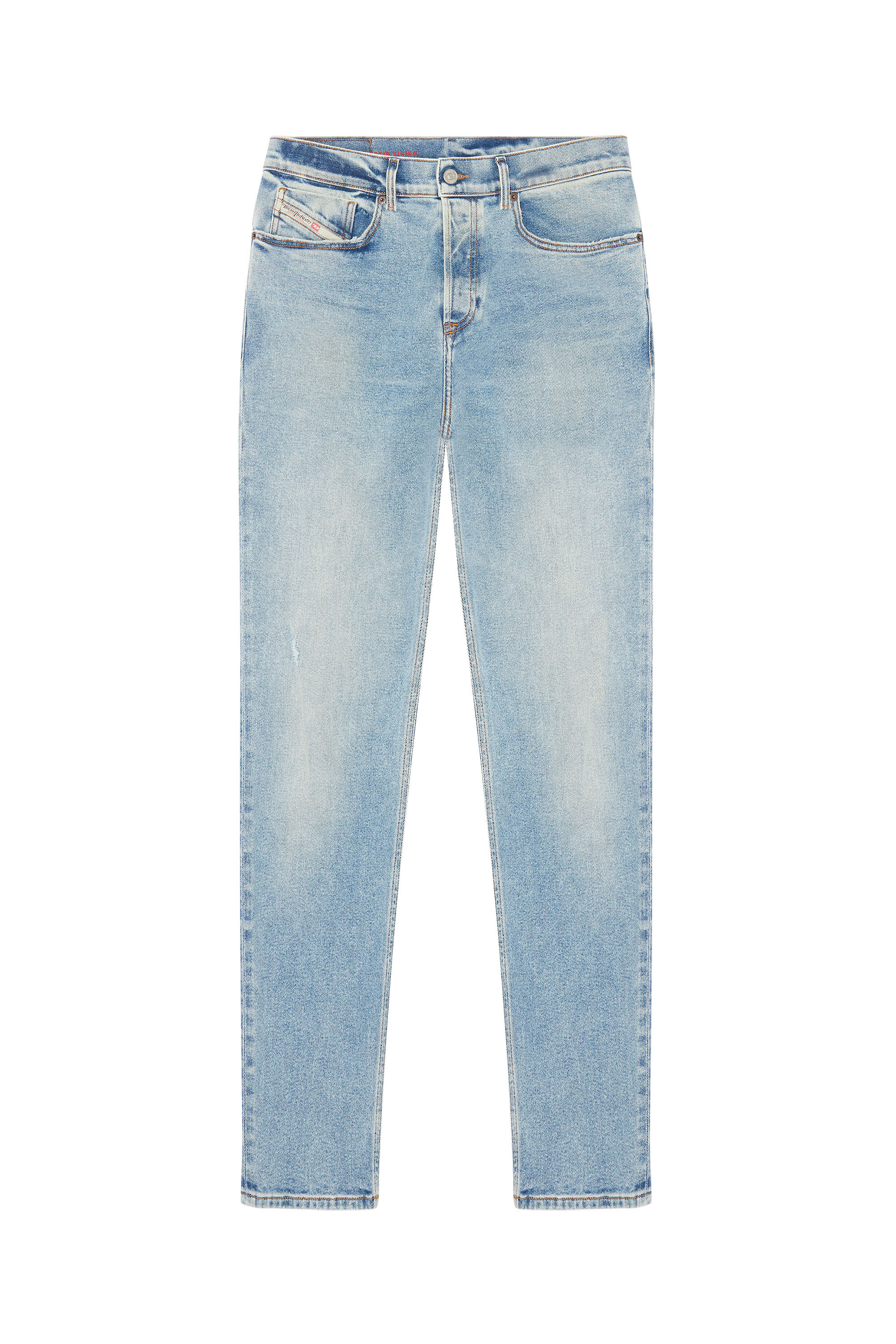 Diesel - Tapered Jeans 2005 D-Fining 09E86, Blu Chiaro - Image 2