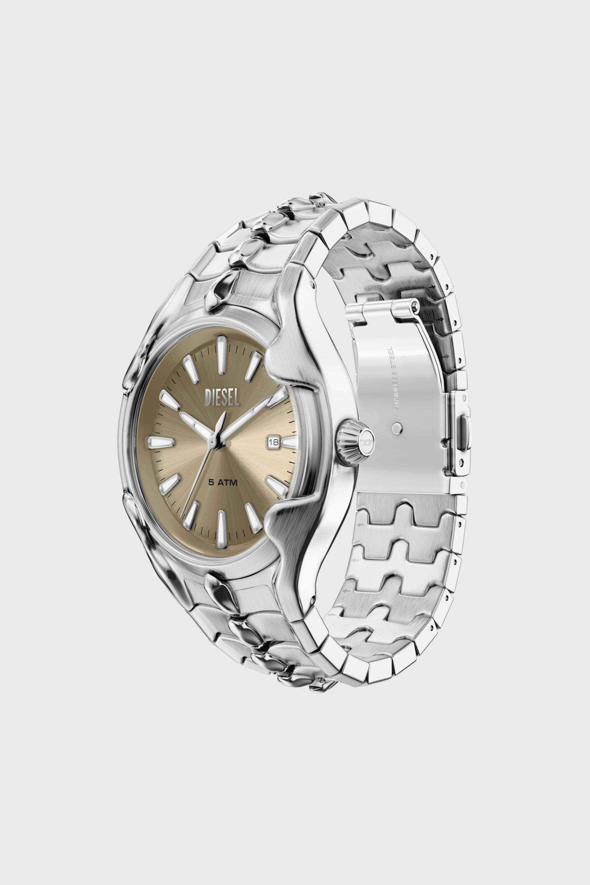 Diesel - DZ2234 WATCH, Orologio Vert in acciaio inox Uomo in Argento - 7