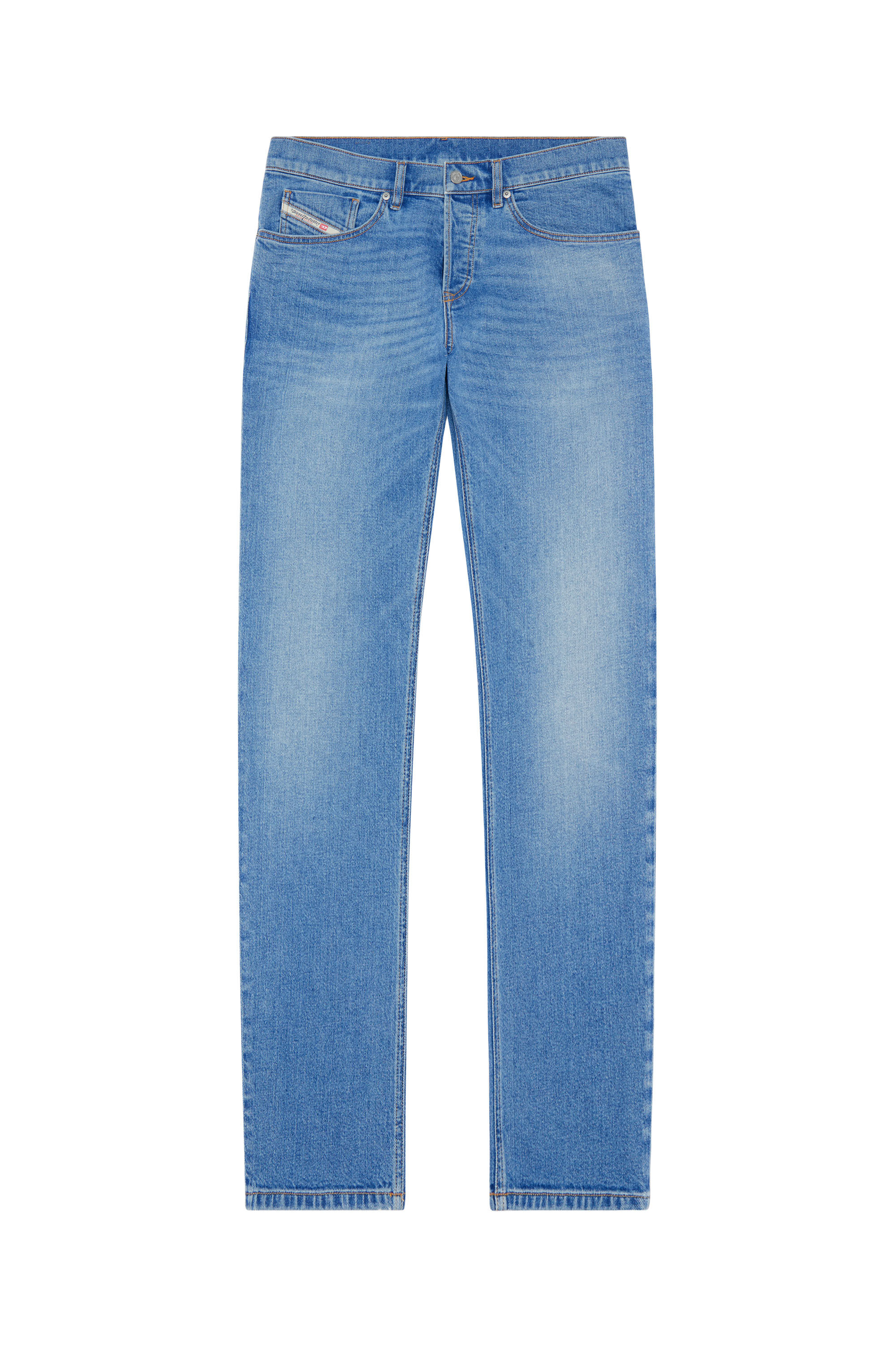 Diesel - Tapered Jeans 2023 D-Finitive 0ENAS, Blu Chiaro - Image 2