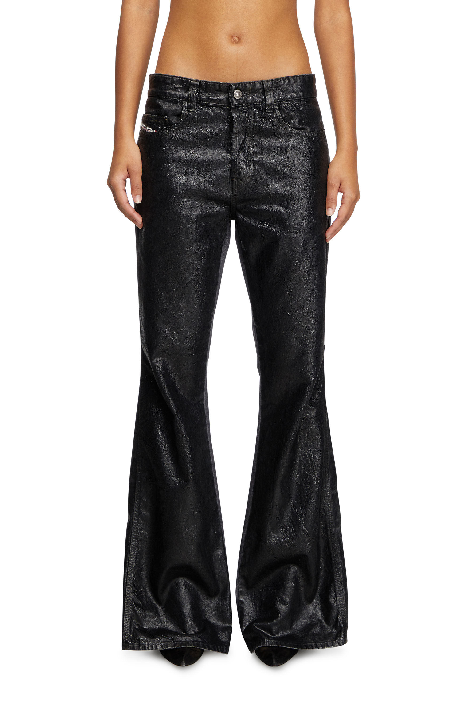 Diesel - Bootcut Jeans 1998 D-Buck 0DBCV Unisex, Nero/Grigio scuro - Image 7