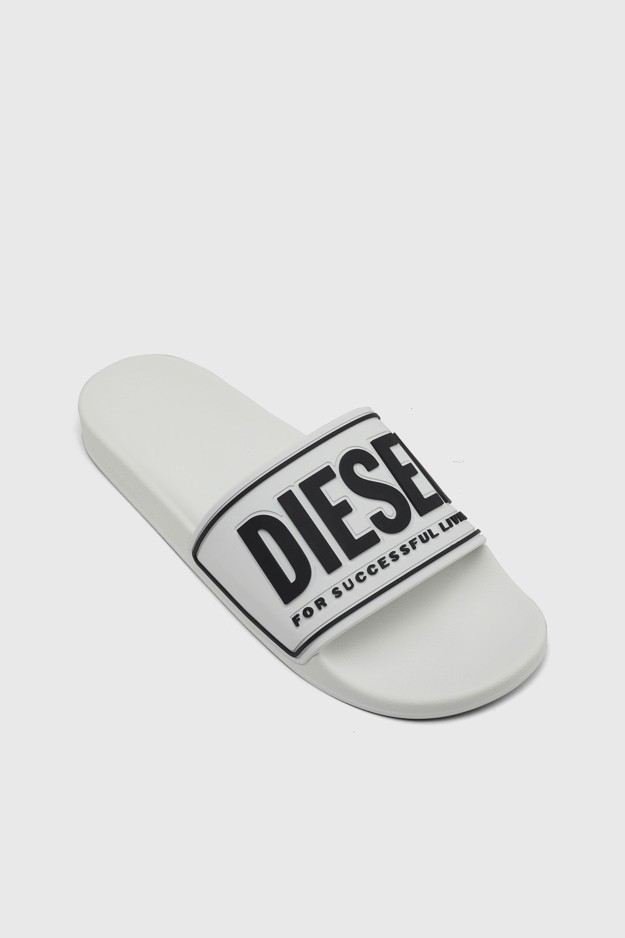 Diesel - SA-MAYEMI CC, Sa-Mayemi-Ciabatte da piscina con logo 3D Uomo in Multicolor - 6