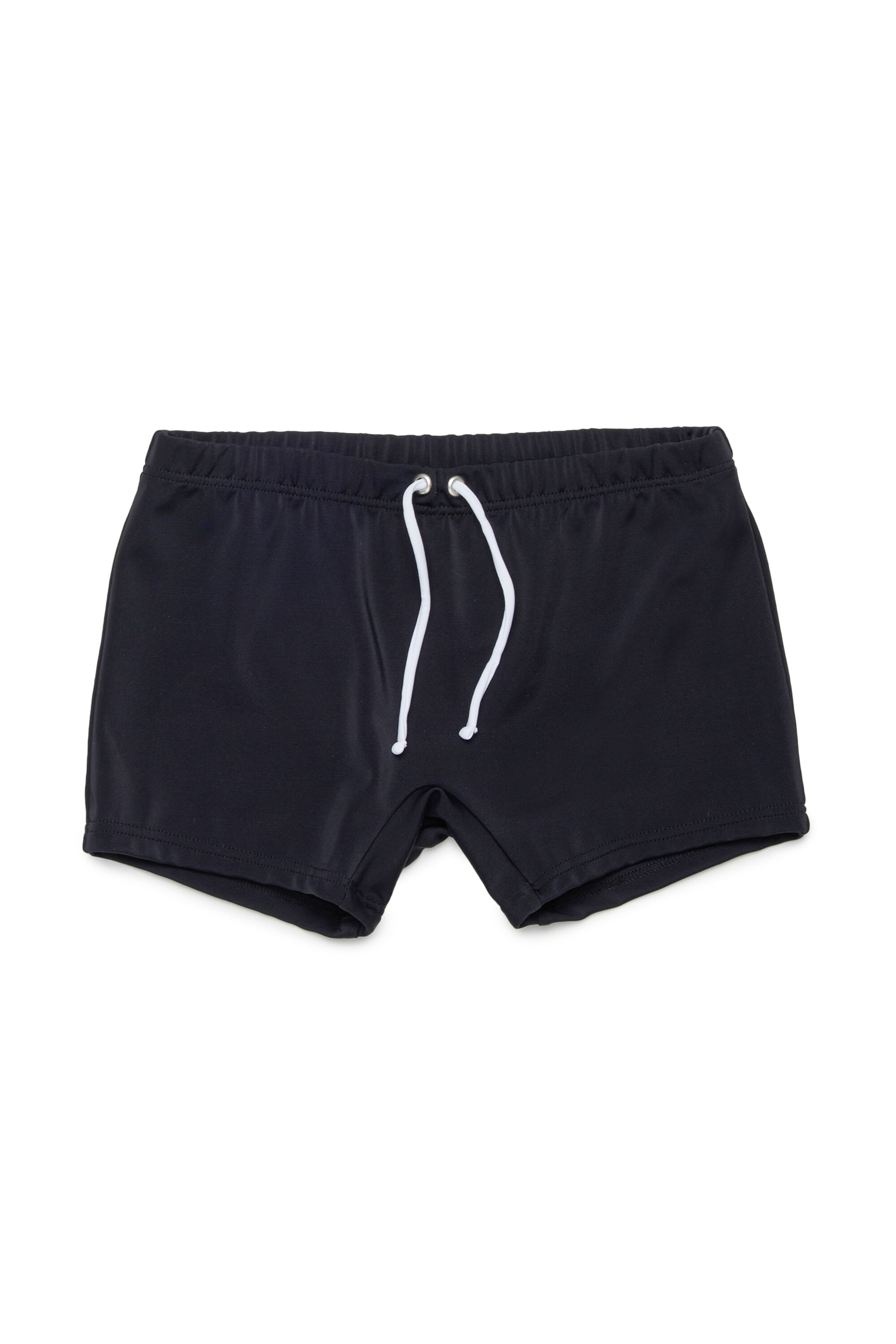 Diesel - MISFEL, Shorts da nuoto con stampa del logo sul retro Uomo in Nero - 1