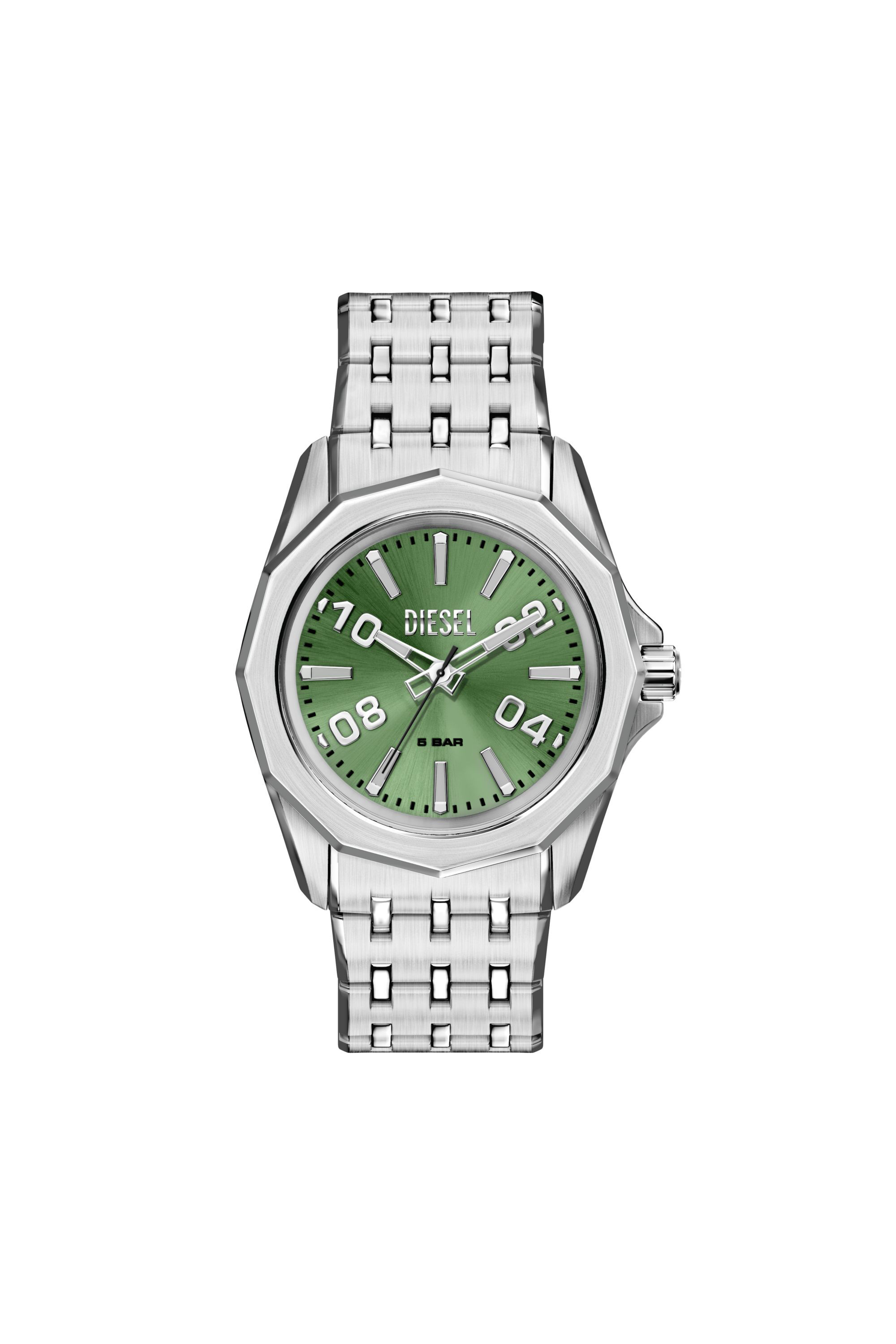 Diesel - DZ2237 WATCH, Orologio Stinger in acciaio inox Uomo in Argento - 1