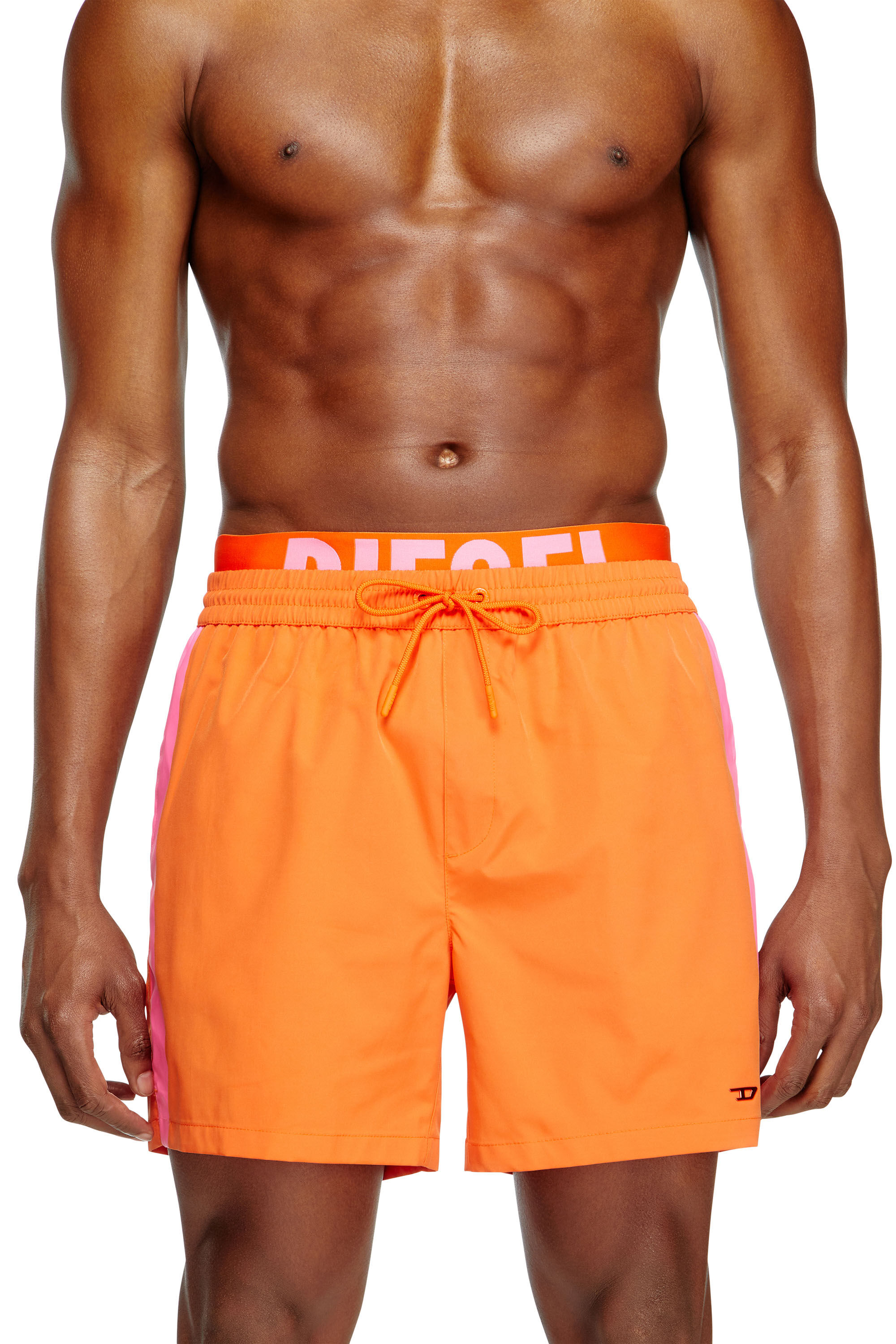 Diesel - VISPER-41-D-POP, Pantaloncini da mare con vita ibrida Uomo in Multicolor - 1