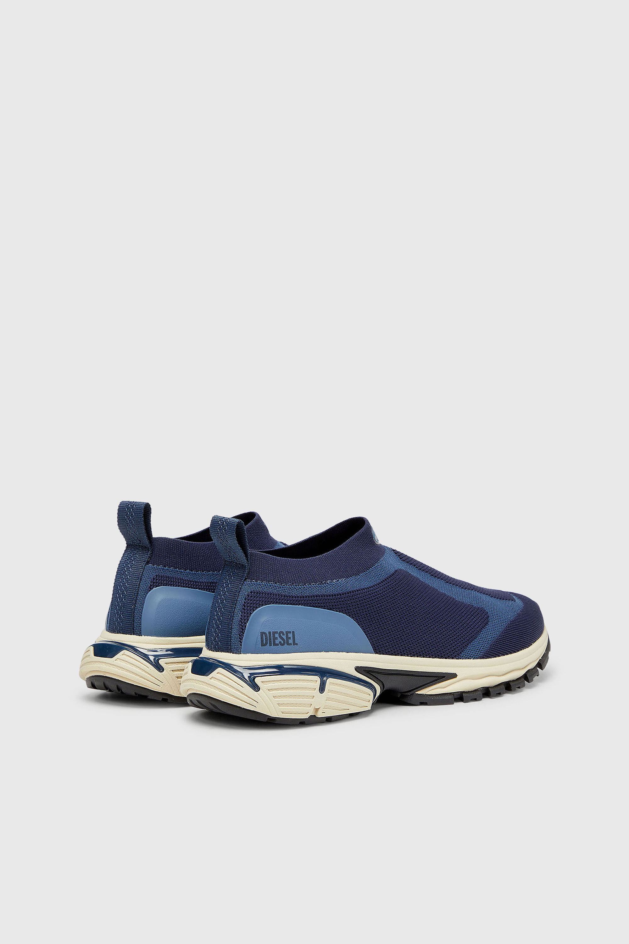 Diesel - S-PRO-V-DENSE-SOCKS, Pro-V-Dense-Sneakers a calzino in maglia slip-on Uomo in Blu - 3