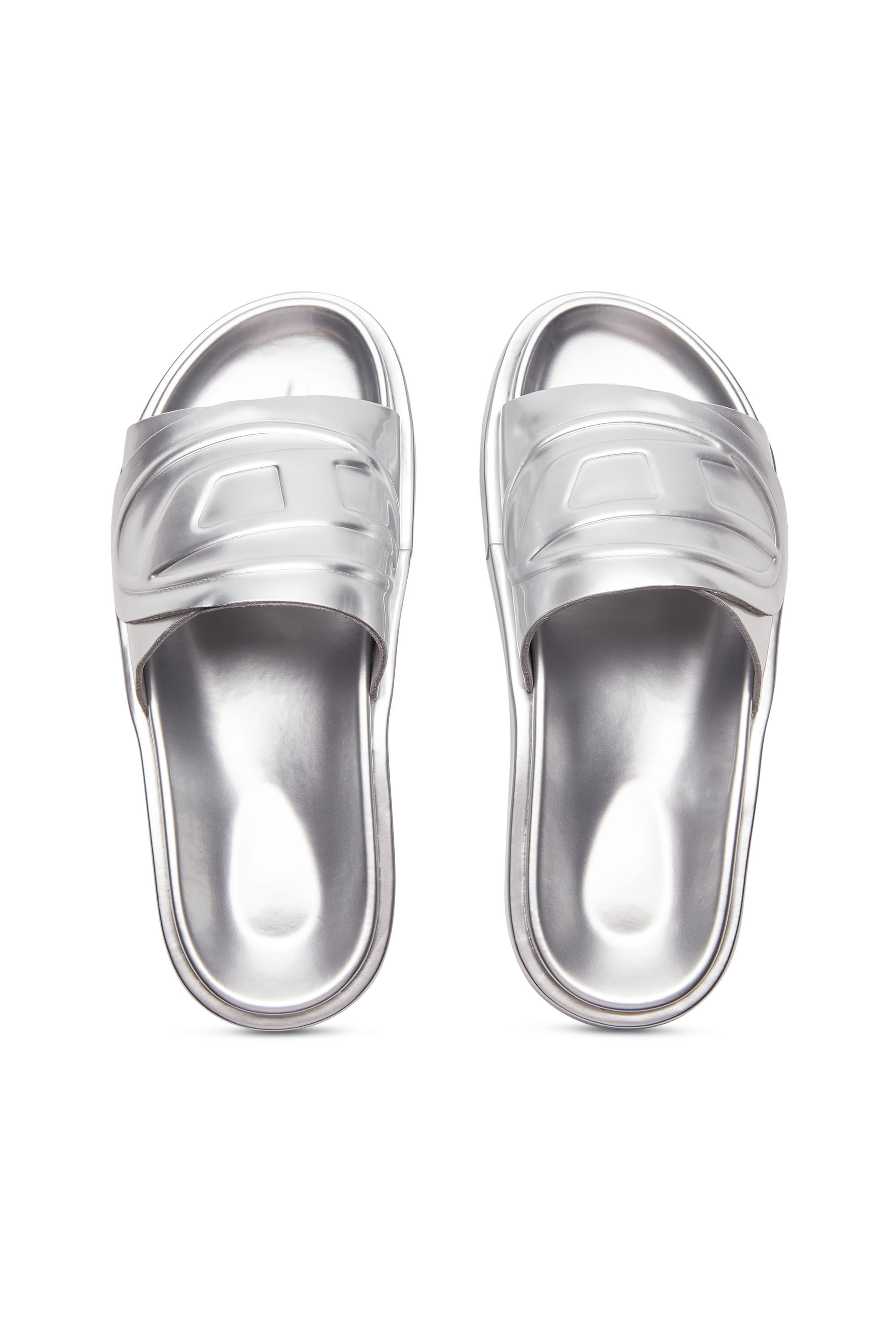 Metallic slides deals
