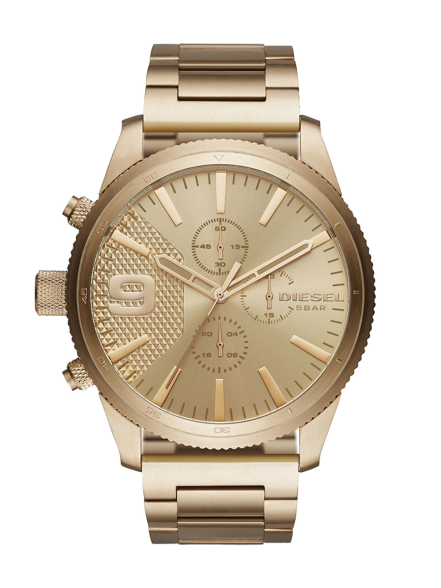 Diesel - DZ4446, Orologio color oro con cinturino a bracciale monocomponente Uomo in Oro - 1