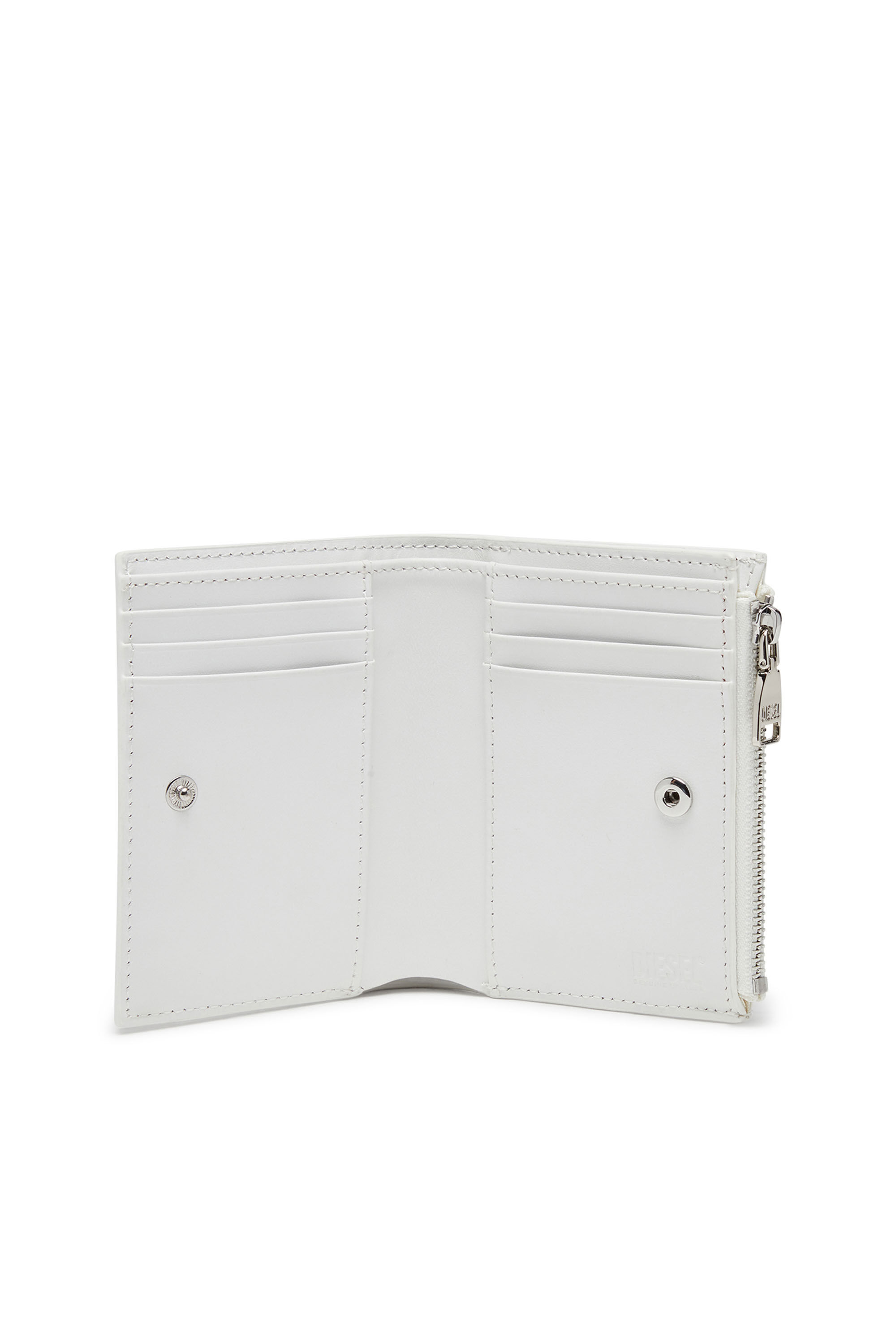 Diesel - PLAY BI-FOLD ZIP II, Bianco - Image 3