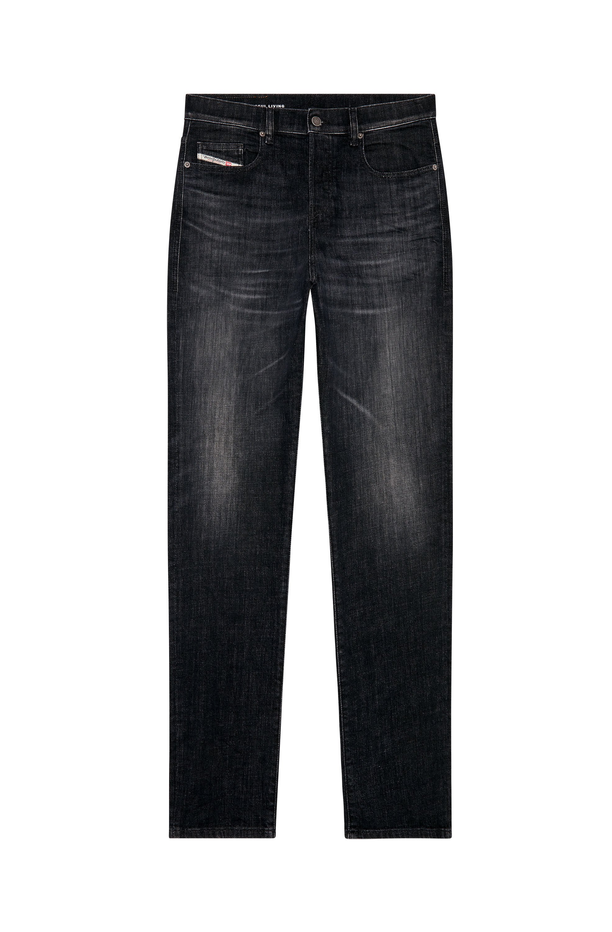 Diesel - Straight Jeans 2020 D-Viker 09H34, Nero/Grigio scuro - Image 2