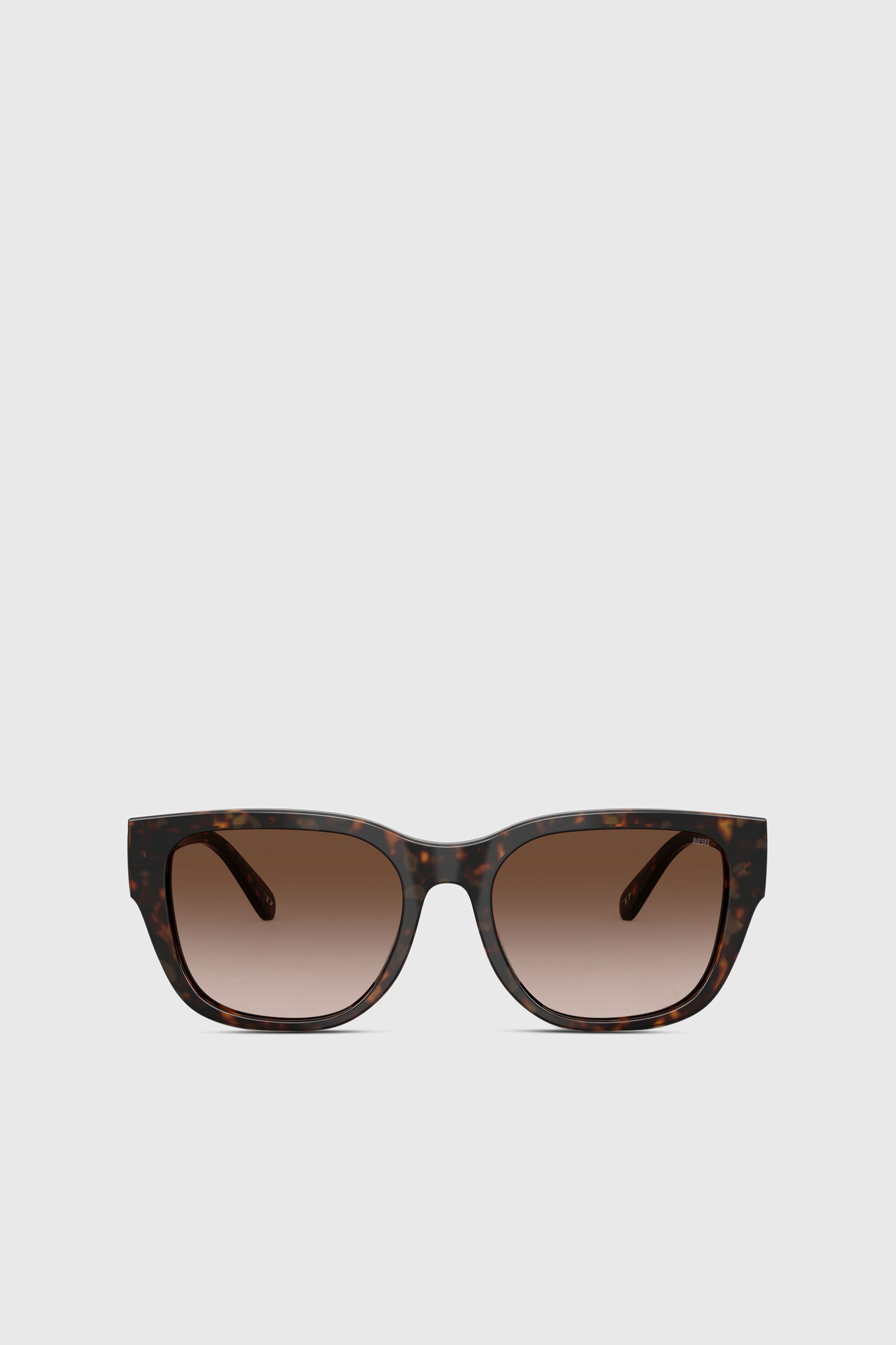 Diesel - 0DL2005, Occhiali da sole quadrati Unisex in Marrone - 1