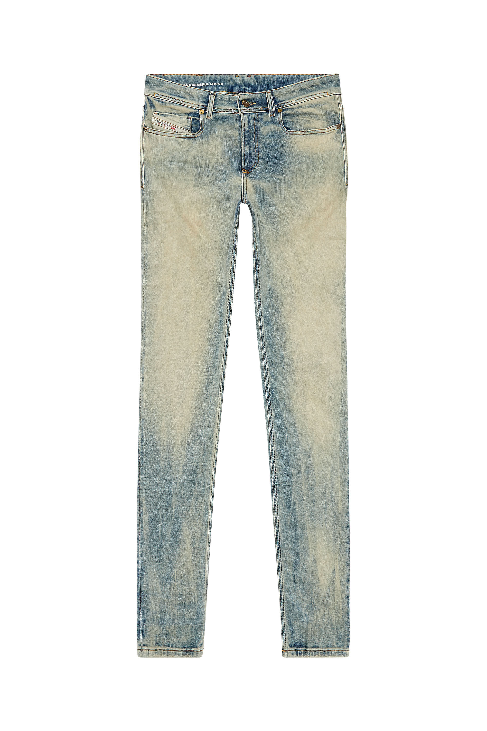 Diesel - Skinny Jeans 1979 Sleenker 09H75, Blu Chiaro - Image 2