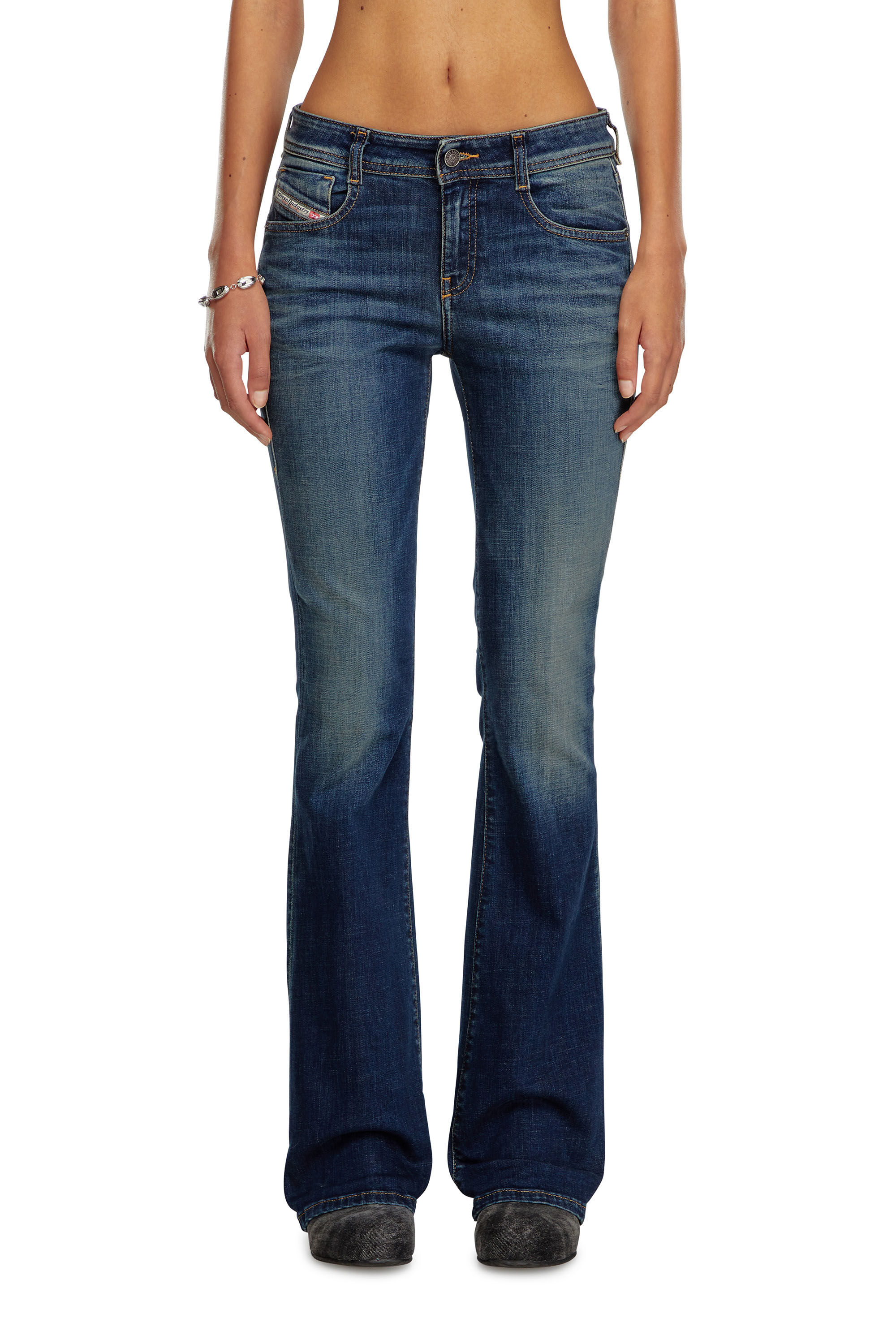 Diesel - Bootcut Jeans 1969 D-Ebbey 09J20 Donna, Blu Scuro - Image 3