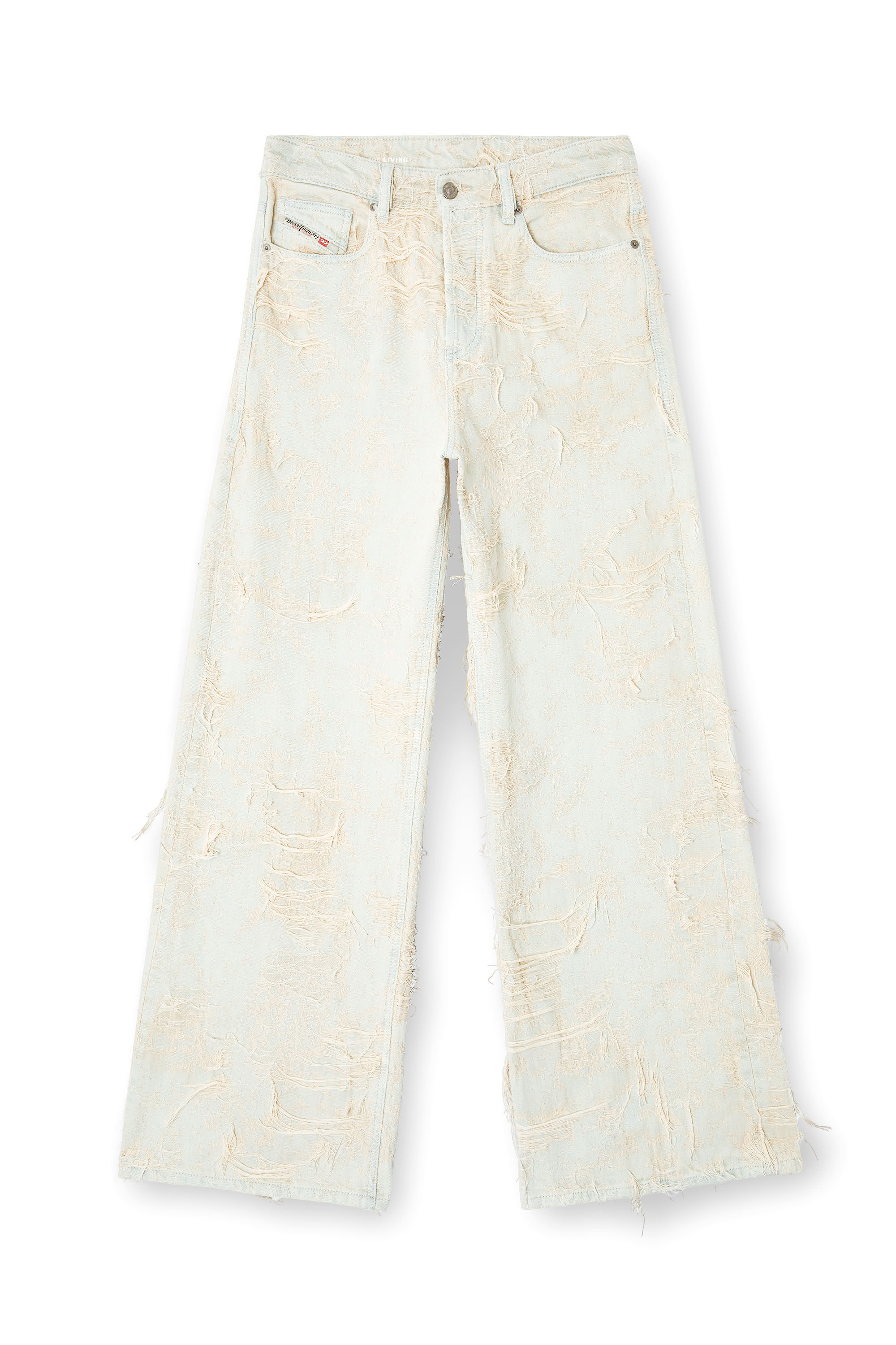 Diesel - Relaxed Jeans 1996 D-Sire 09M40 Donna, Bianco - Image 2