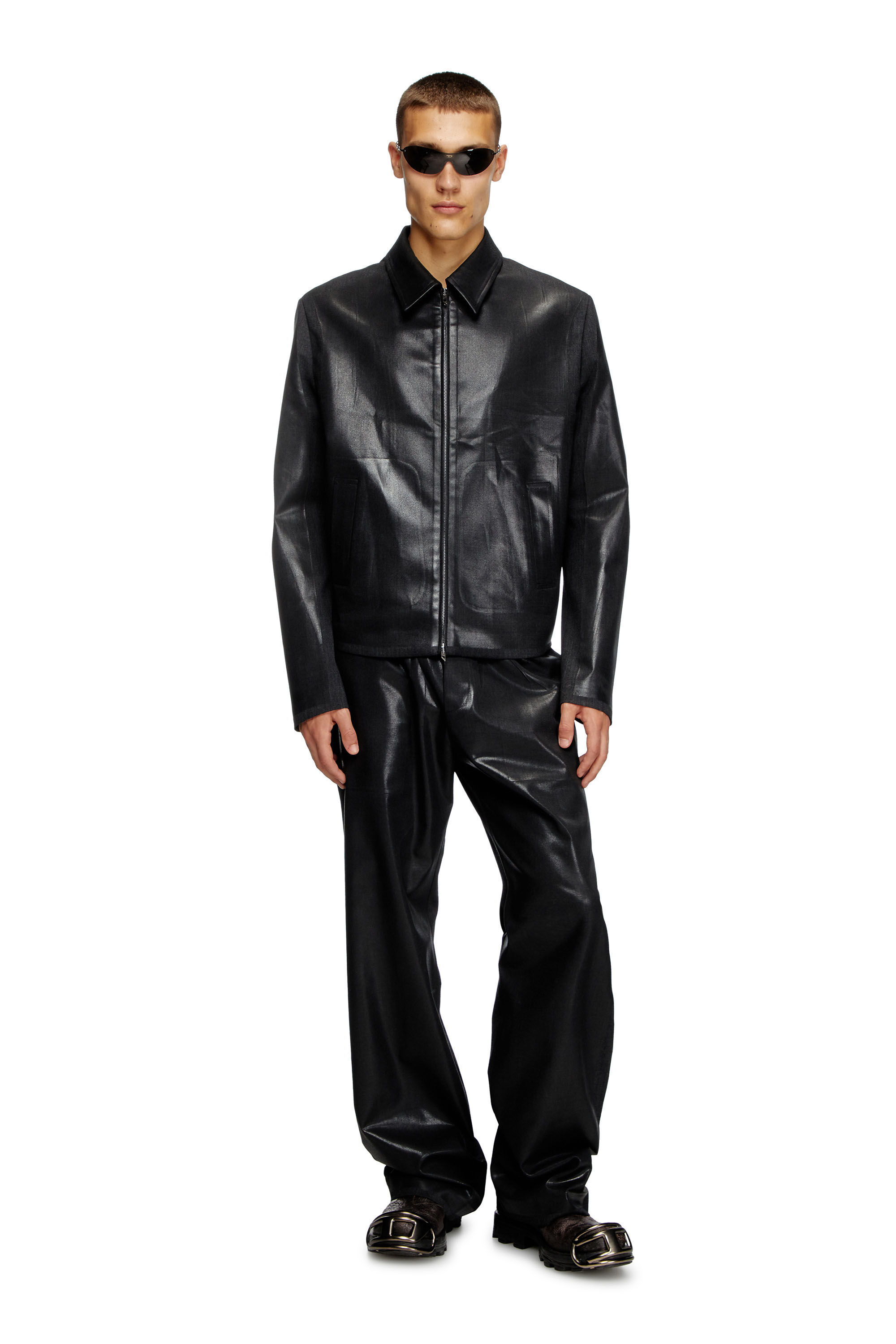 【関税&送料込】Diesel Pantalone P-Erseus In Misto Lana Pantaloni in misto lana Uomo | Nero | Diesel