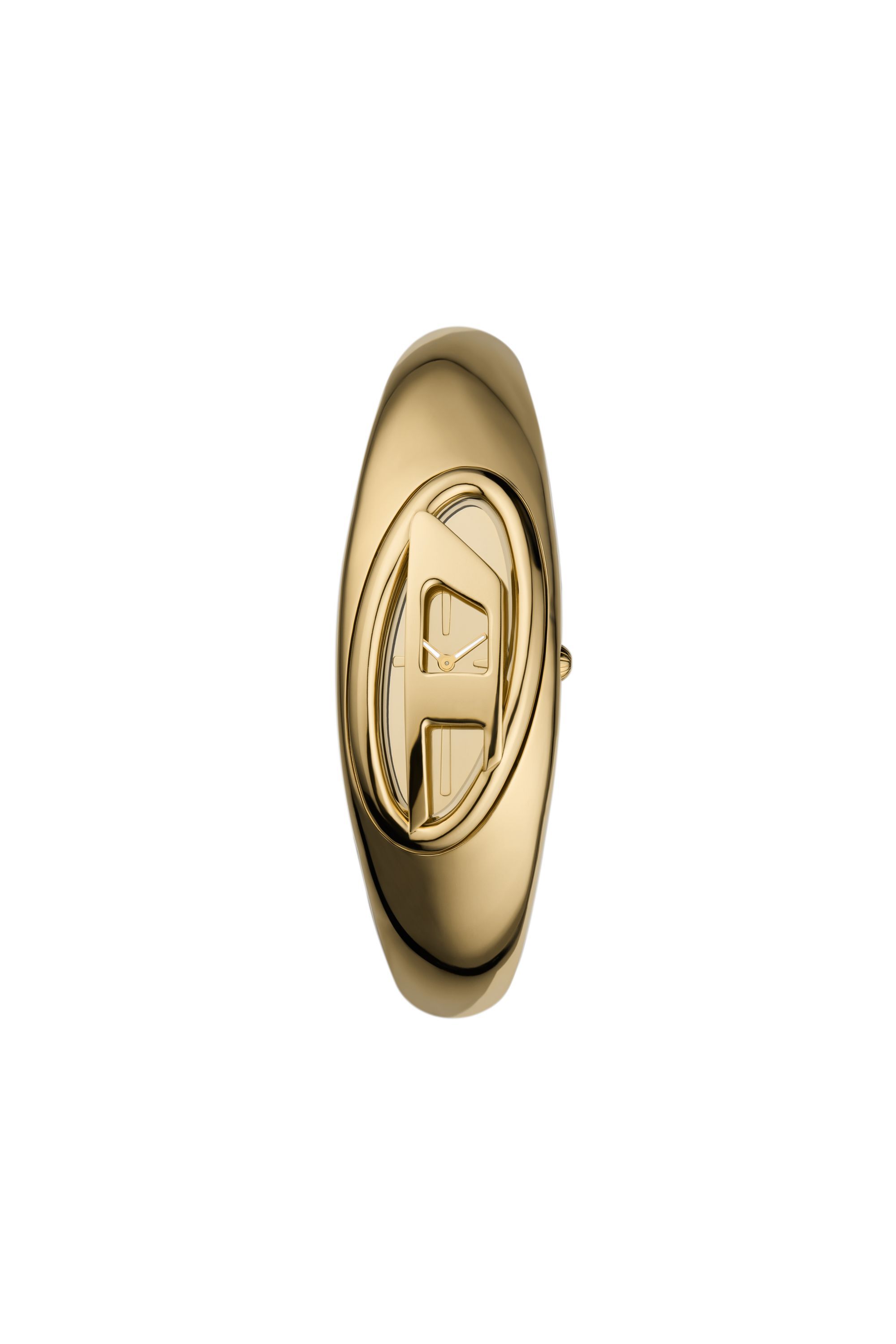 Orologio Wonder D in acciaio inossidabile dorato con due lancette Donna Oro Diesel