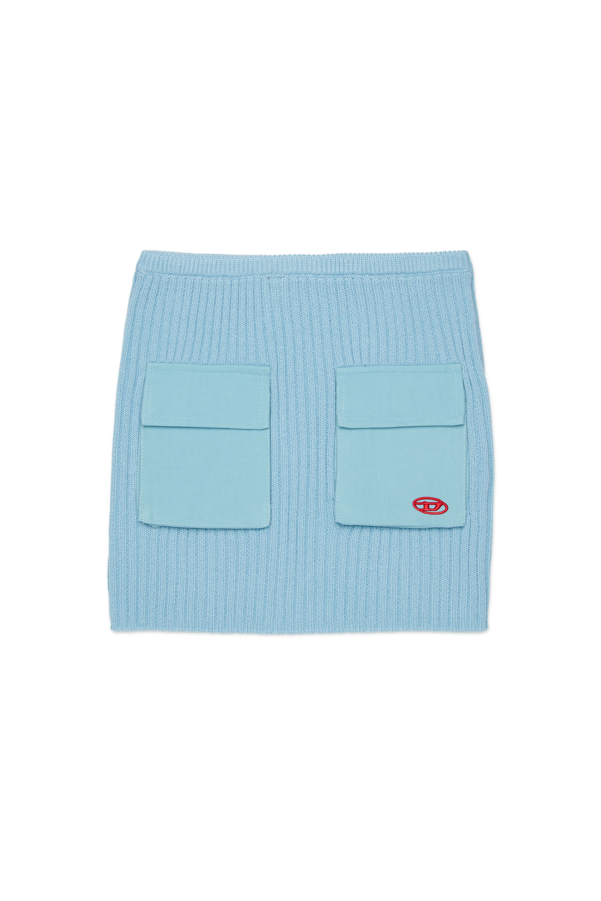 Diesel - GAMMY, Minigonna a costine con utility pockets Donna in Blu - 1