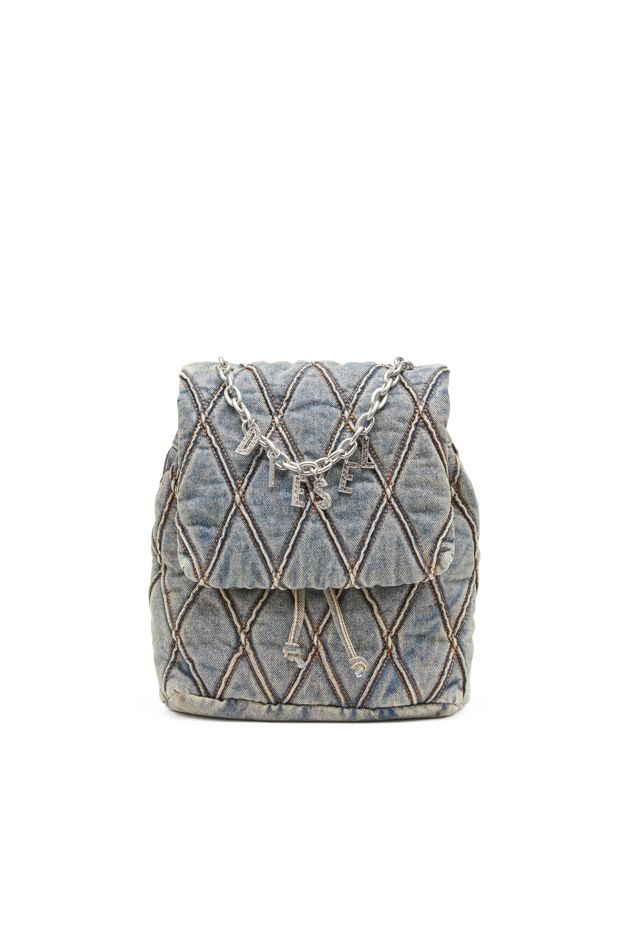 Diesel - CHARM-D BACKPACK S, Blu - Image 1