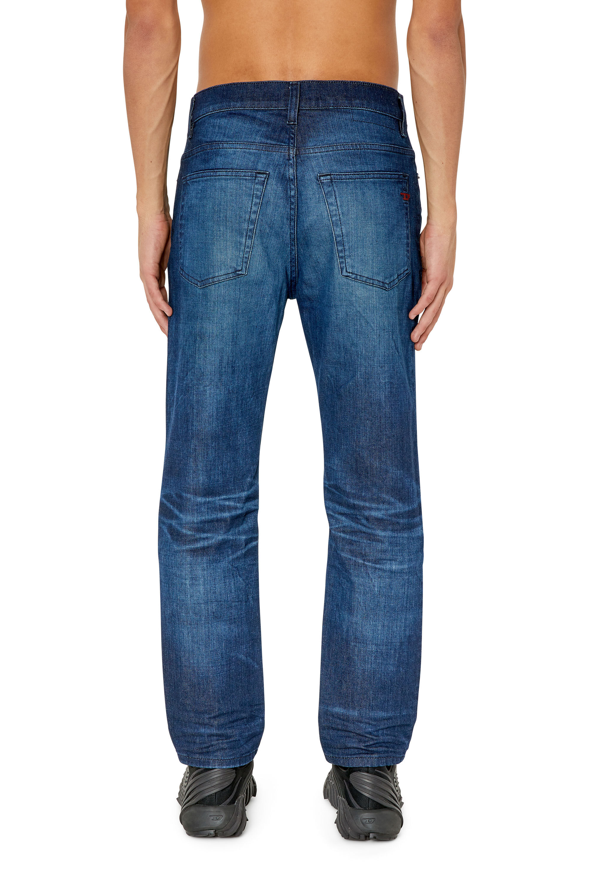 Diesel - 2005 D-FINING 0TFAT Tapered Jeans, Blu Scuro - Image 4