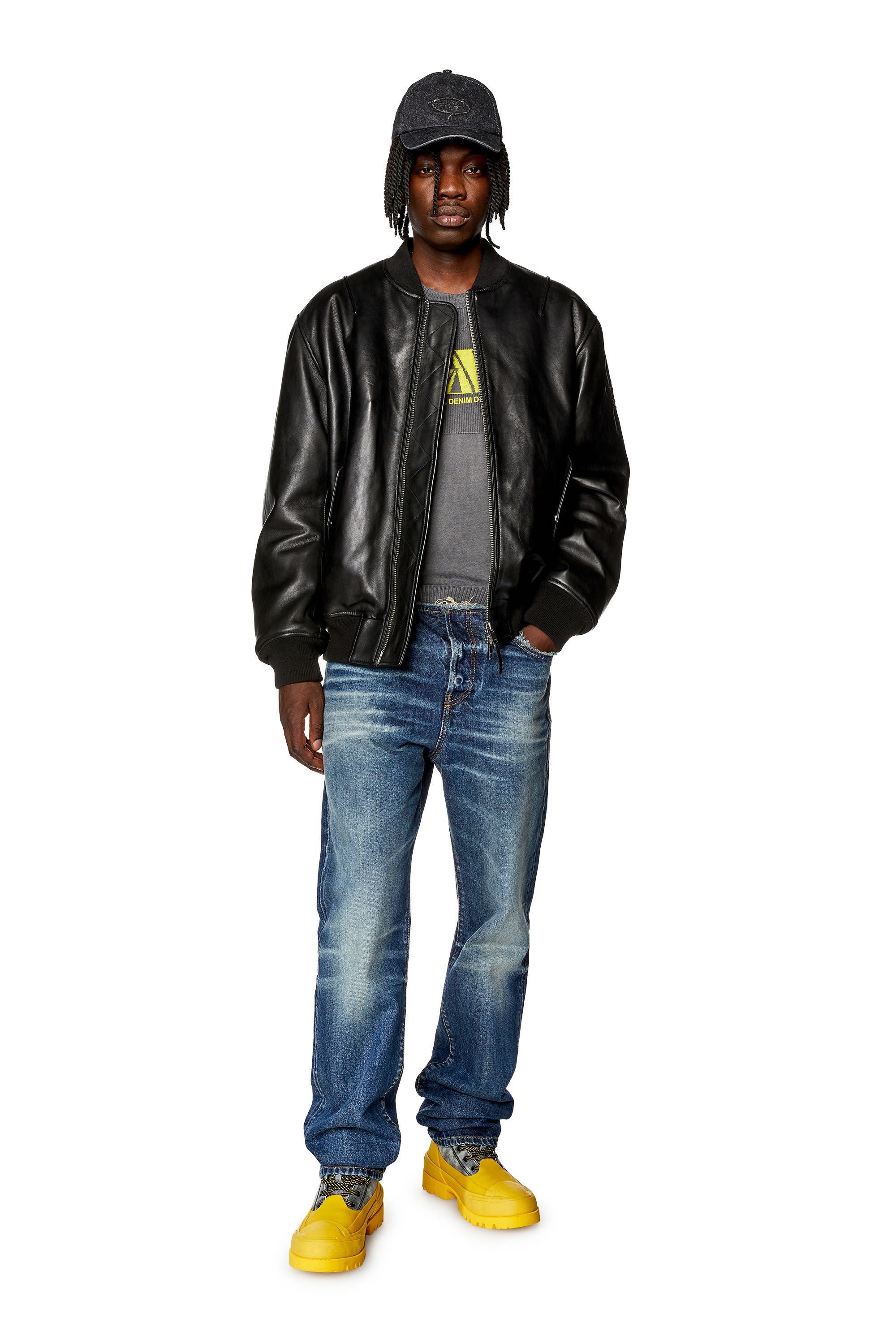 Giacca jeans cheap diesel uomo