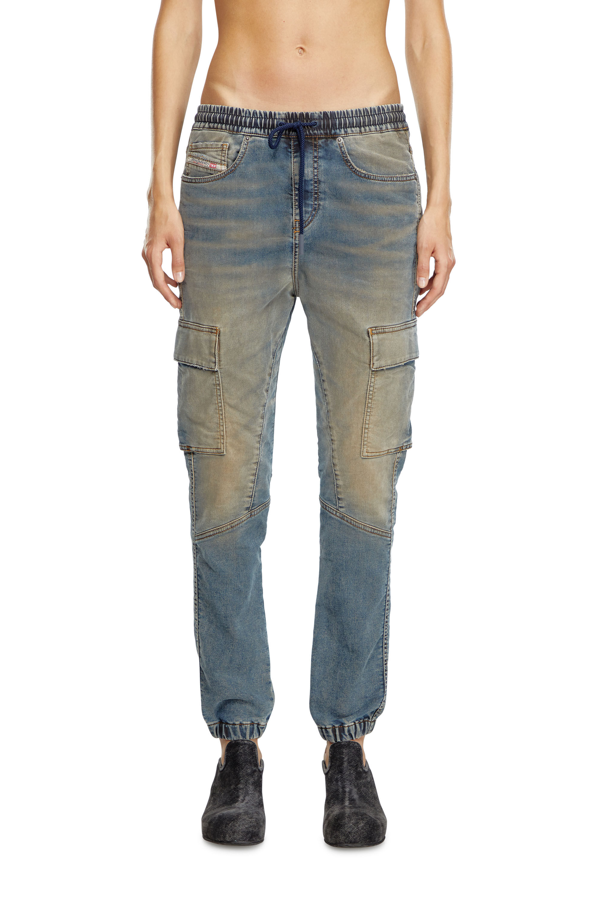 Diesel - Donna Slim 2051 D-Ursy Joggjeans® 068MB, Blu medio - Image 3