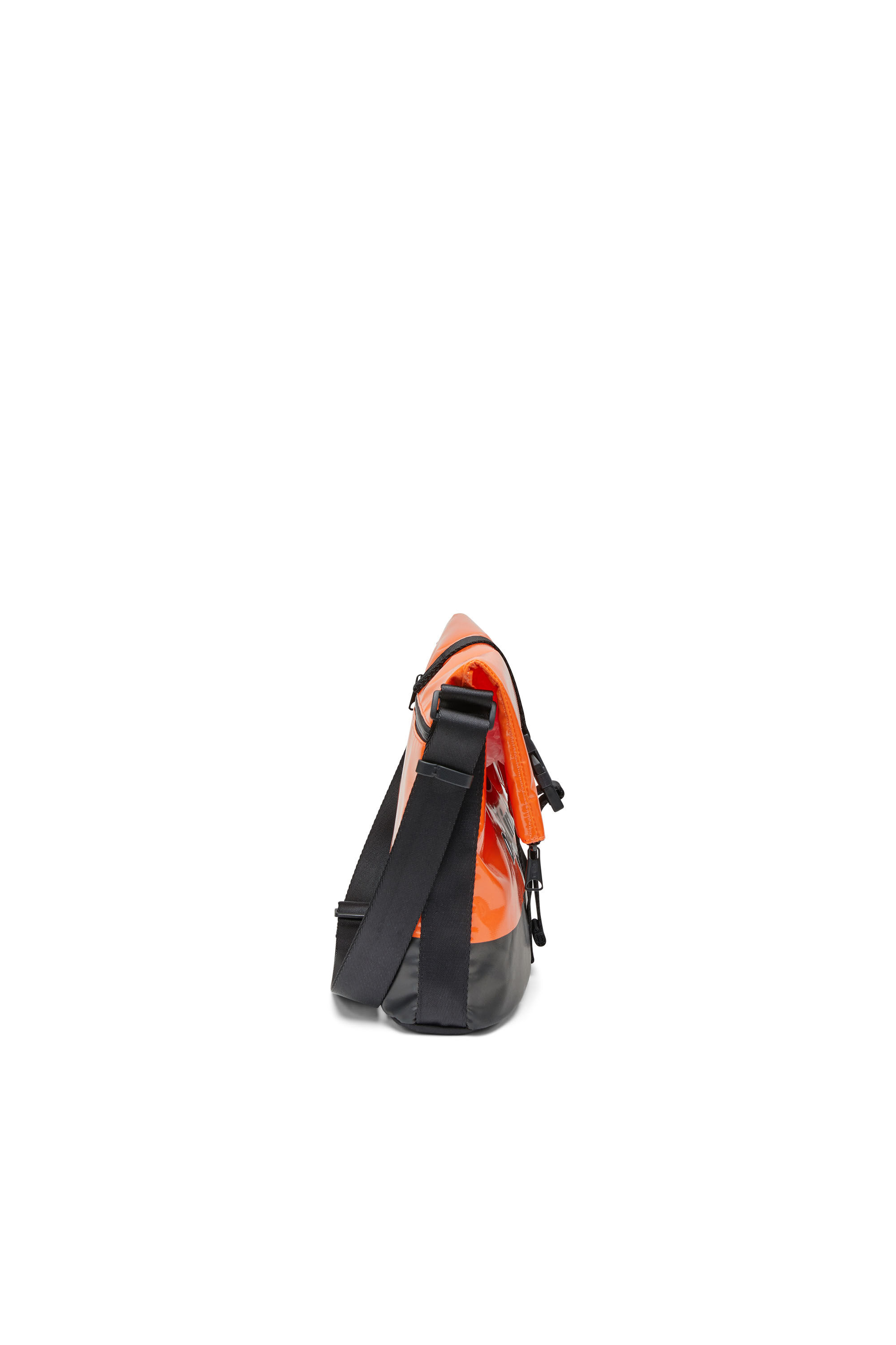 Diesel - TRAP/D SHOULDER BAG M, Arancione - Image 6