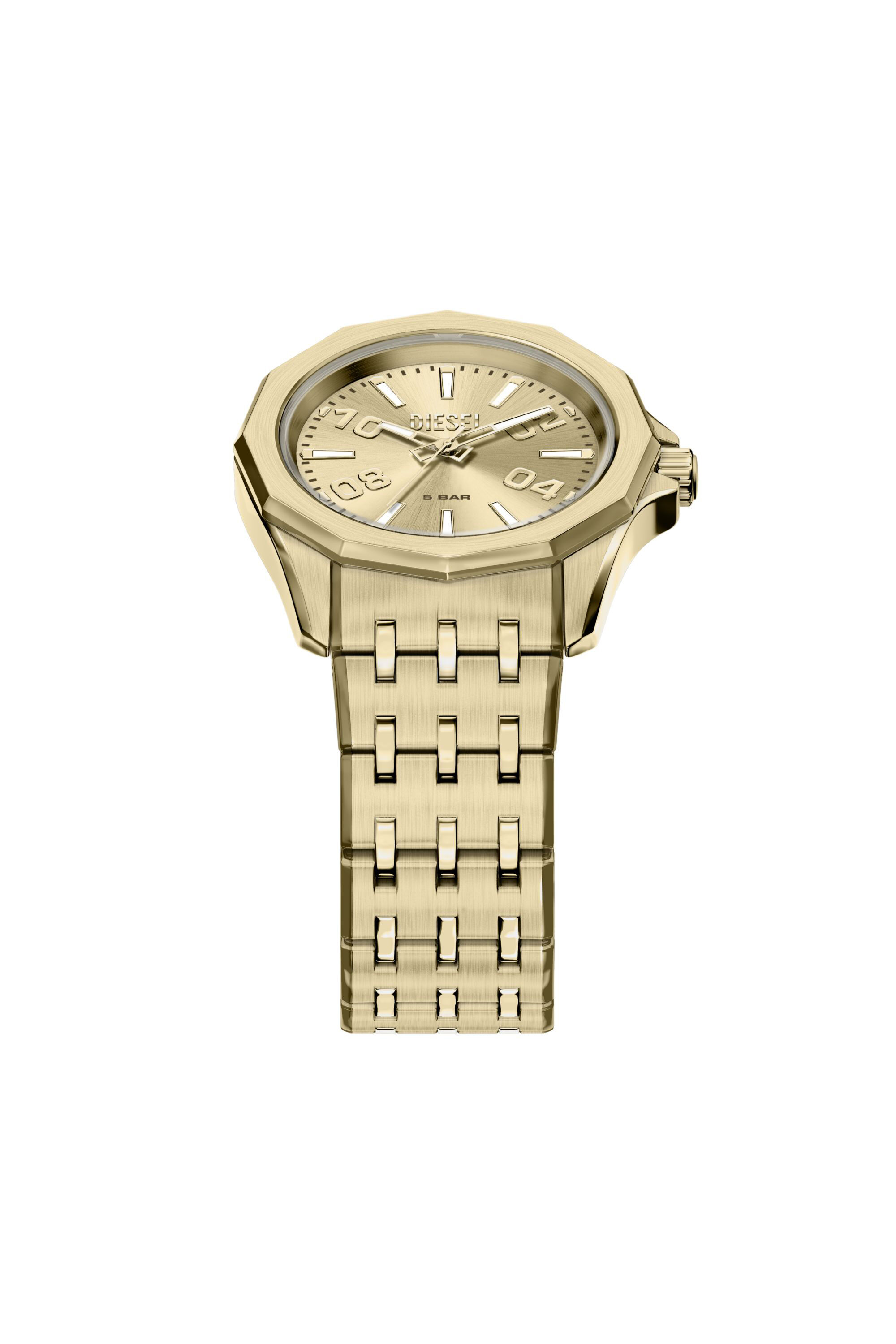 Diesel - DZ2239 WATCH, Orologio Stinger in acciaio color oro Uomo in Oro - 6