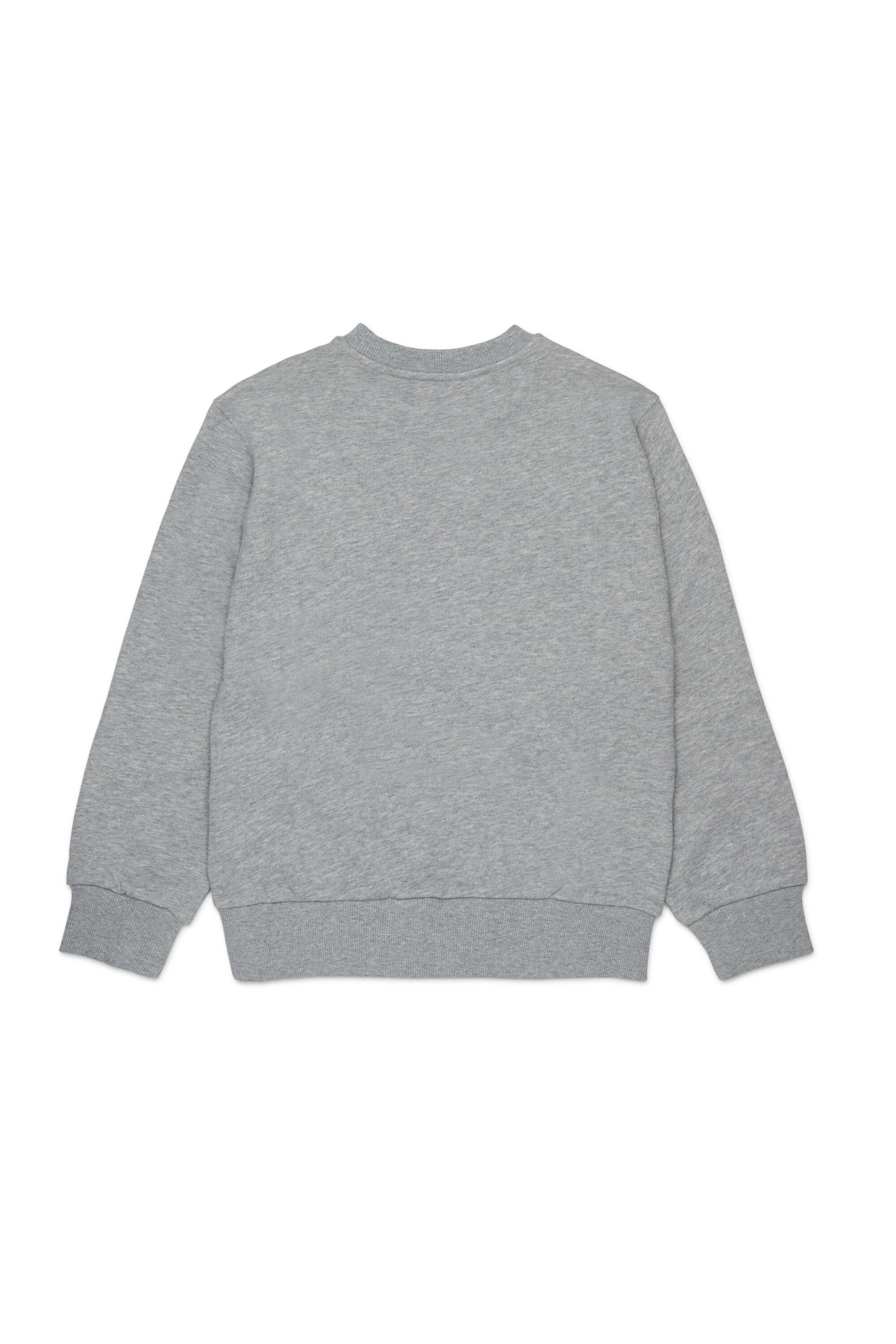 Diesel - SXGIN OVER, Felpa con piccolo logo applicato Unisex in Grigio - 2