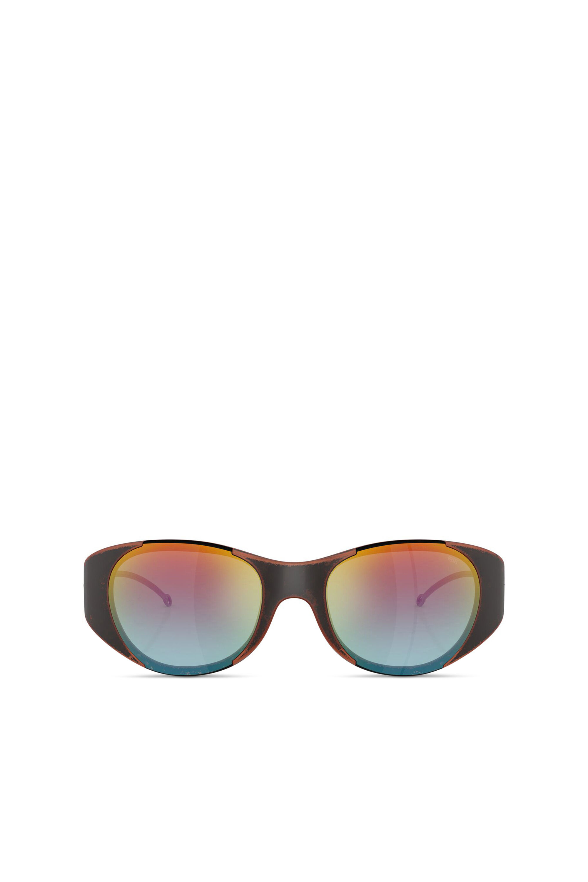 Diesel - 0DL3003, Occhiali da sole ovali Unisex in Multicolor - 1