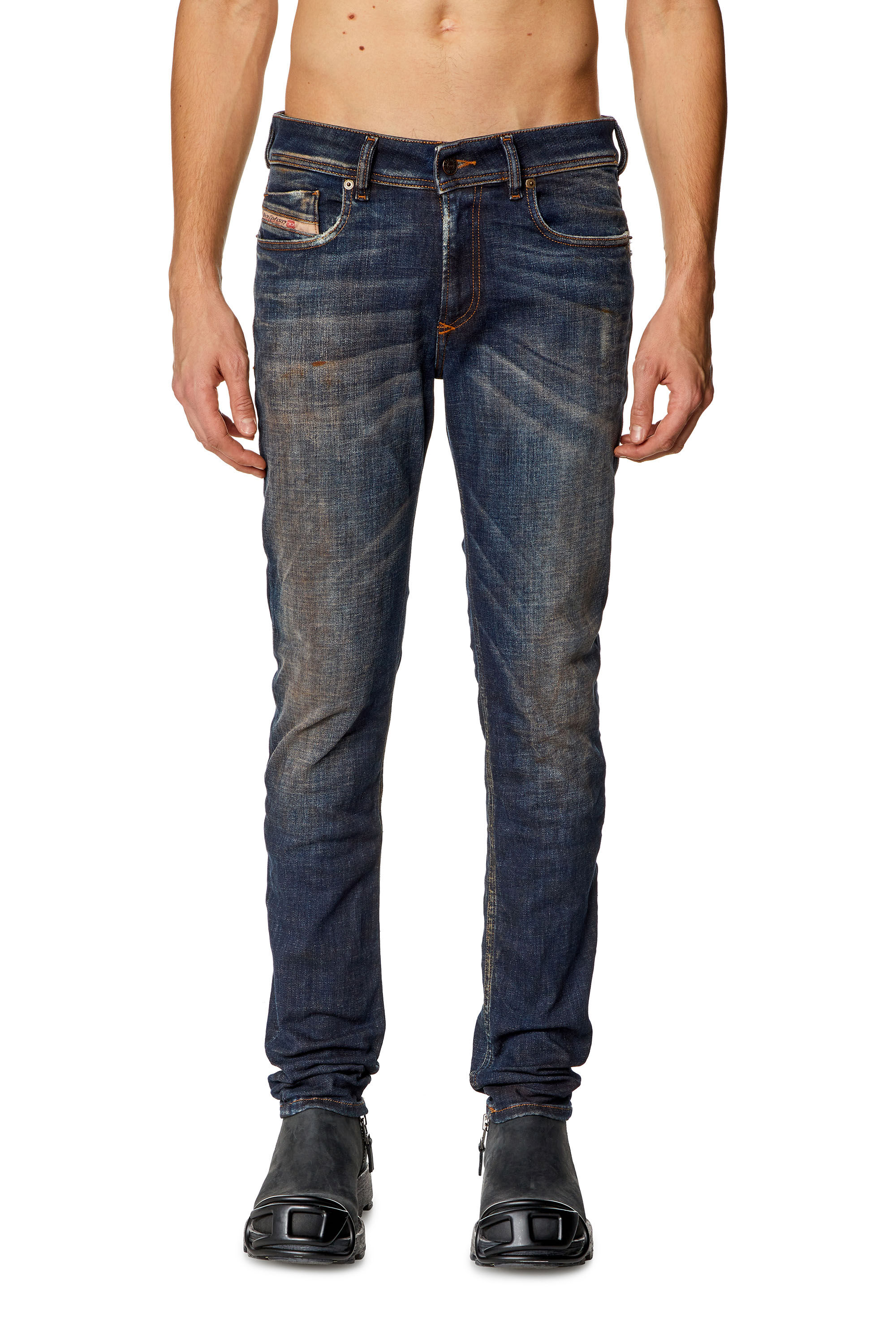 Jeans Uomo Skinny Blu Scuro 1979 Sleenker Diesel