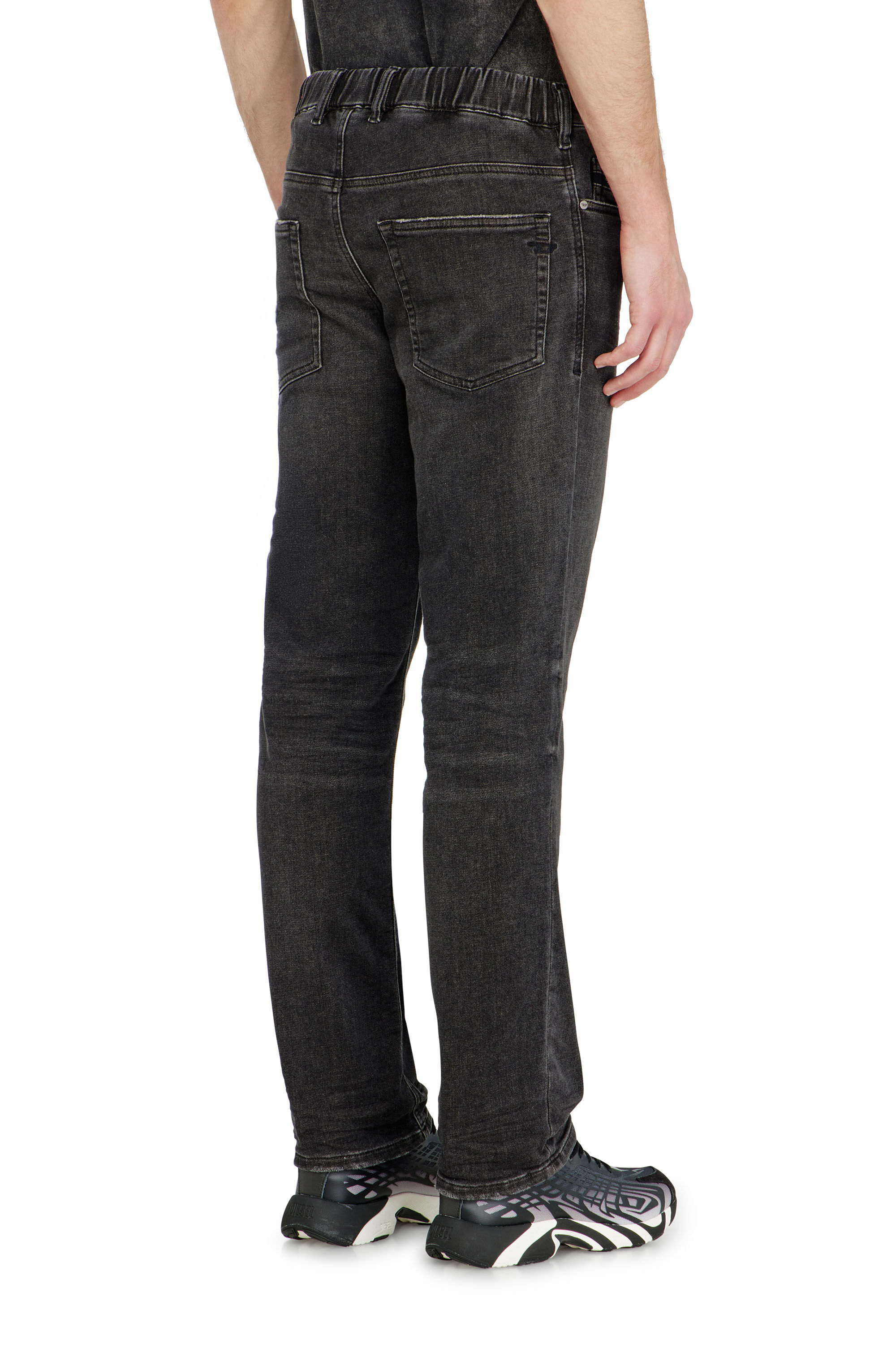 Diesel - Man's Regular 2090 D-Veekley Joggjeans&reg; 09P92, Black/Dark grey - 3